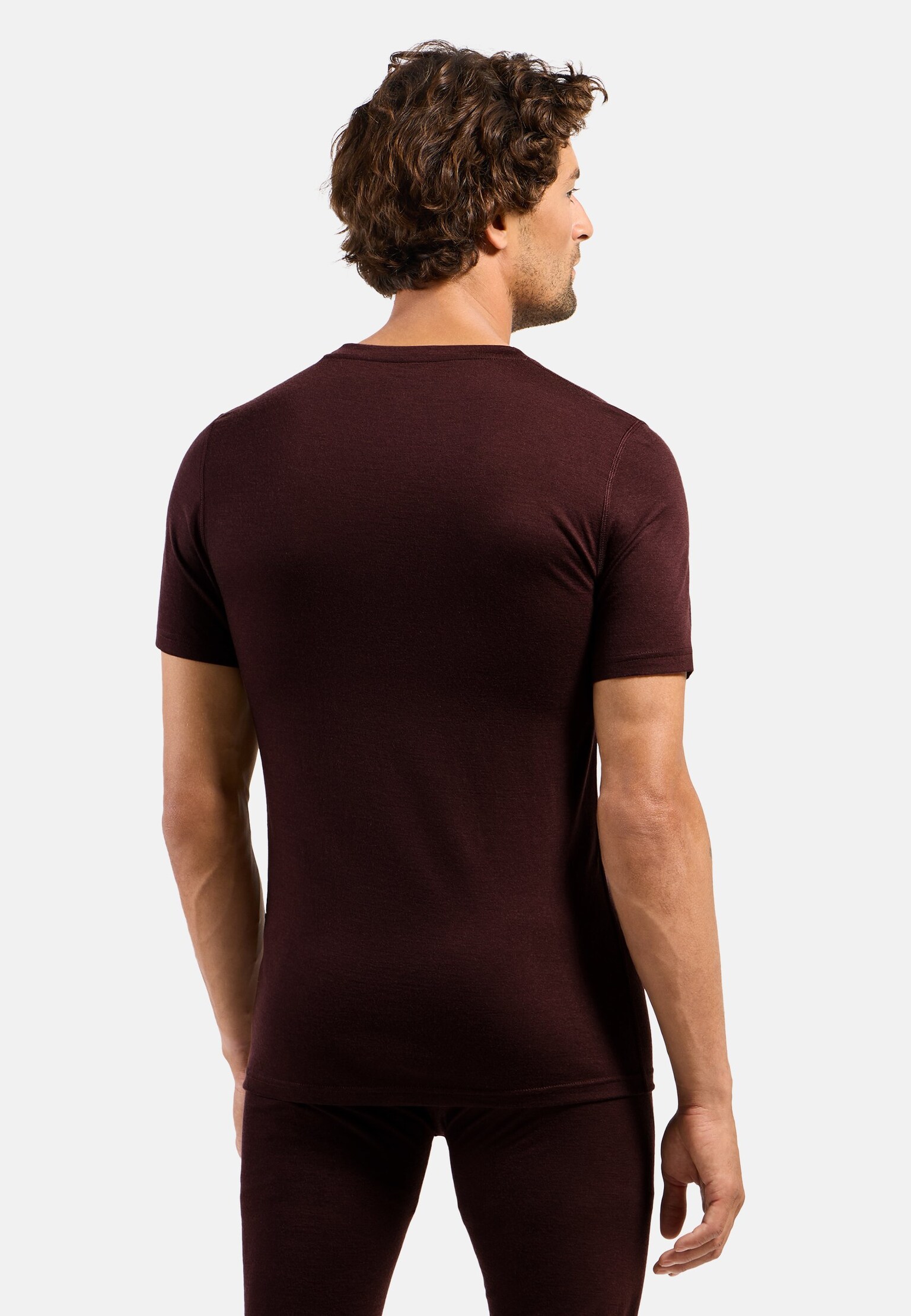 Base layer girocollo a maniche corte Natural Merino 200