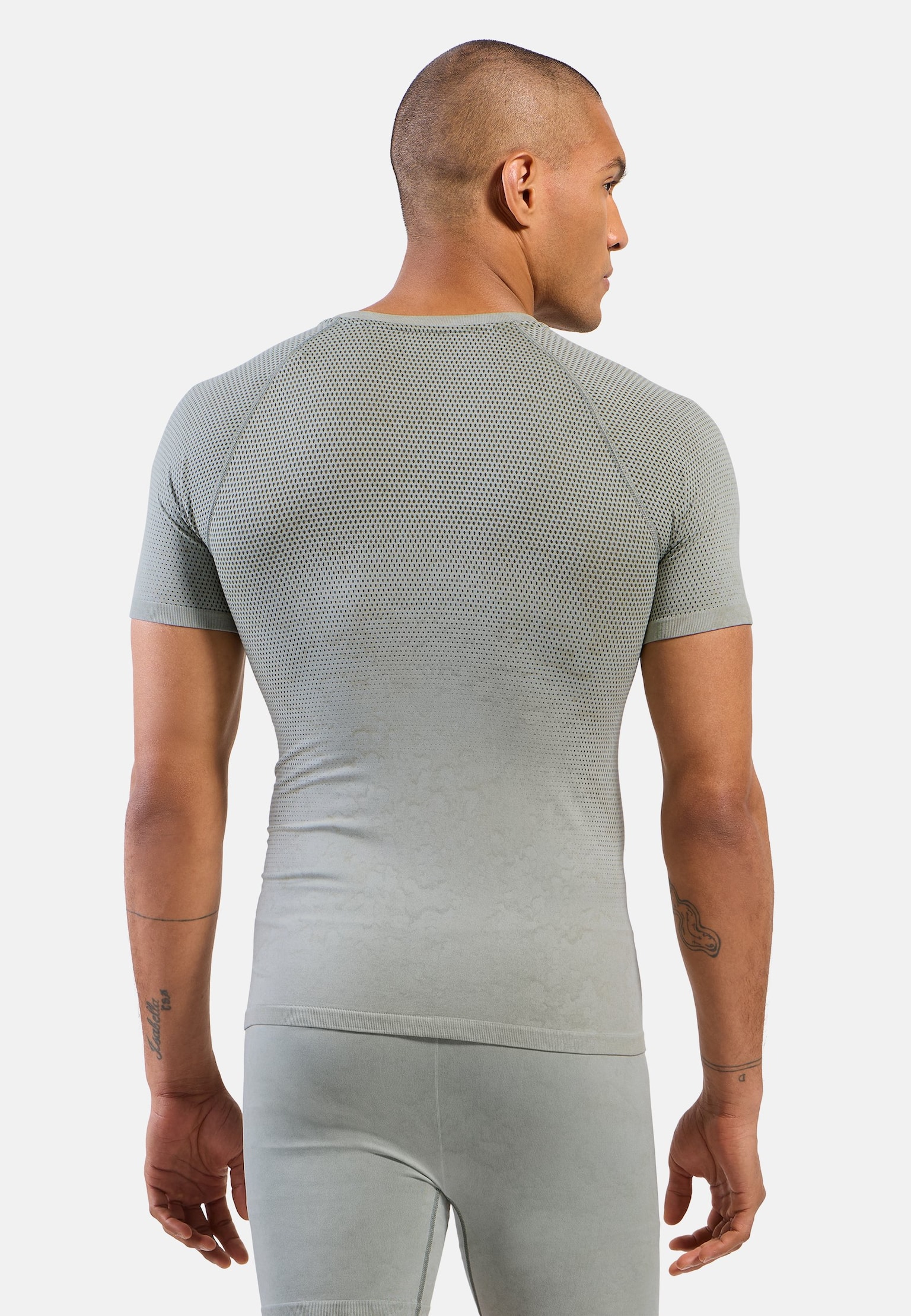 The Performance Light rain-dye short-sleeve base layer top