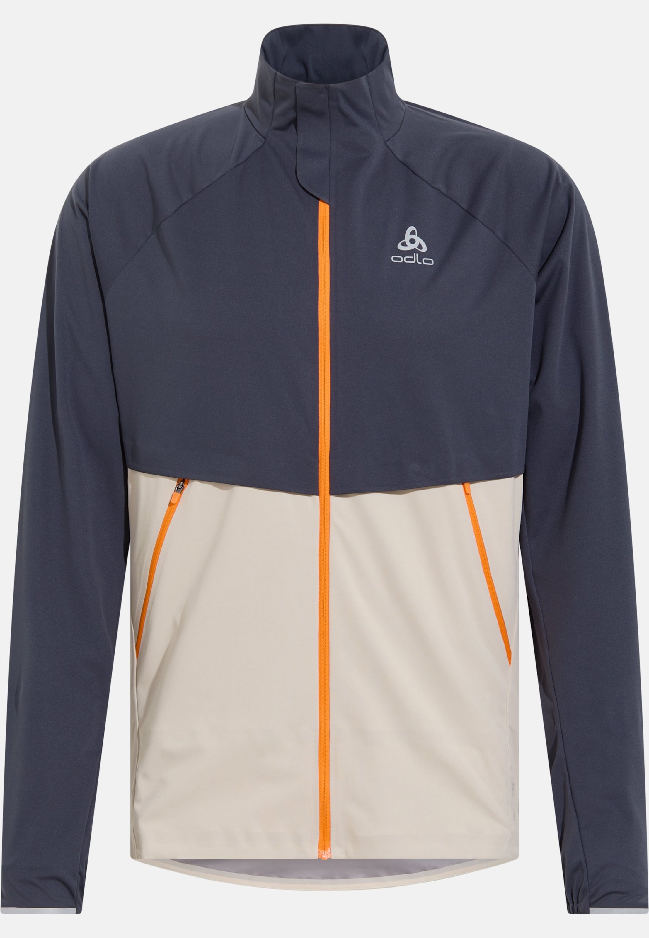 Odlo Zeroweight Pro Warm Laufjacke für Herren, S, beige