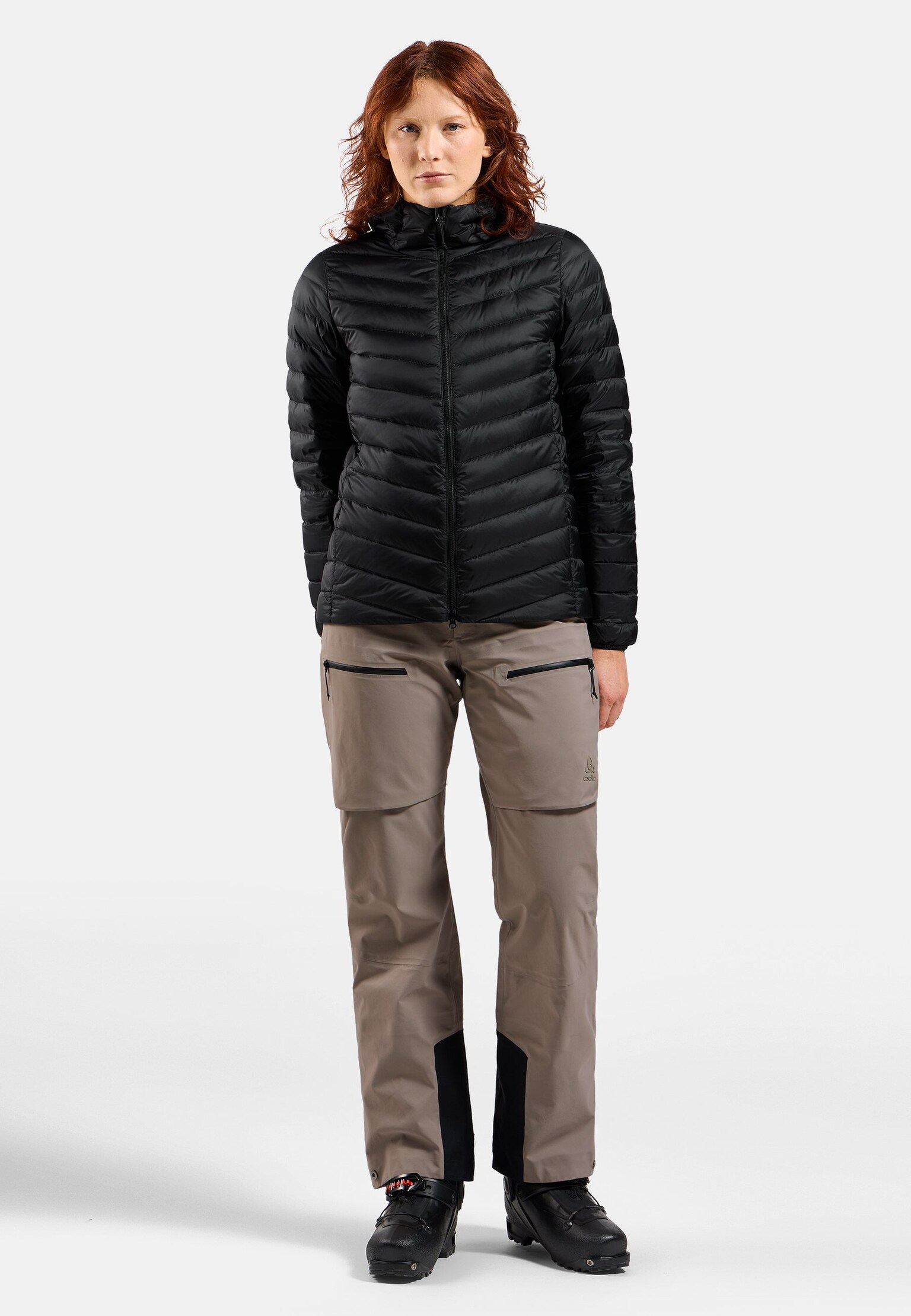 The X-Alp packable hooded down jacket