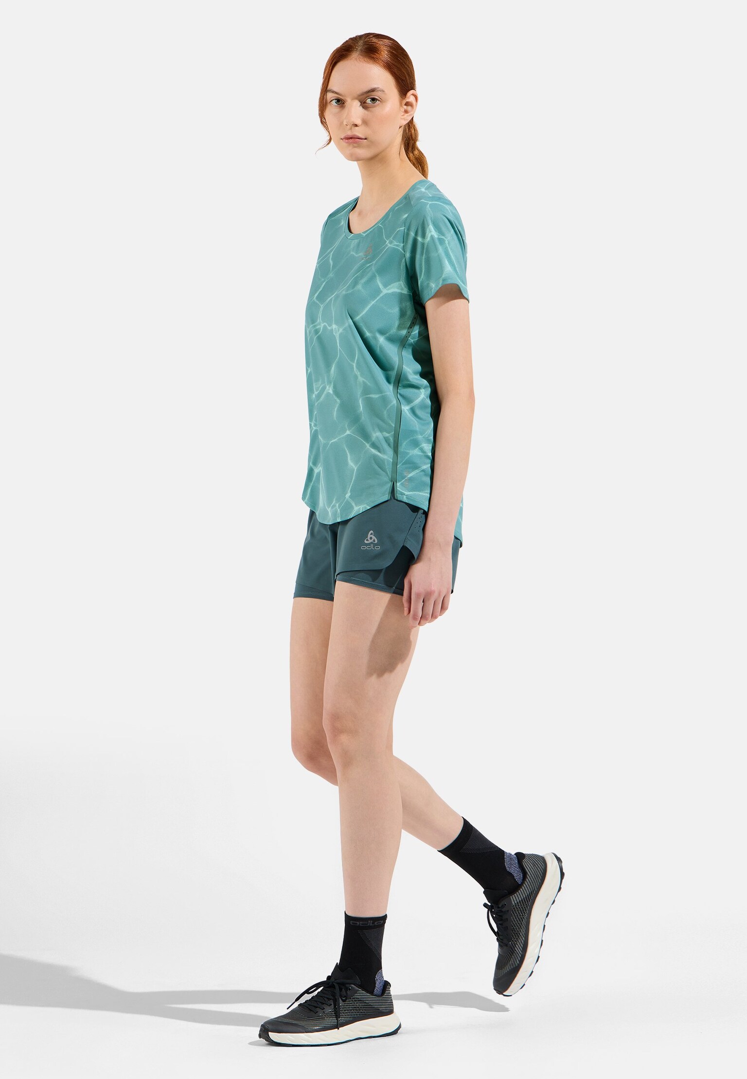 Zeroweight Chill-Tec Print Lauf-T-Shirt