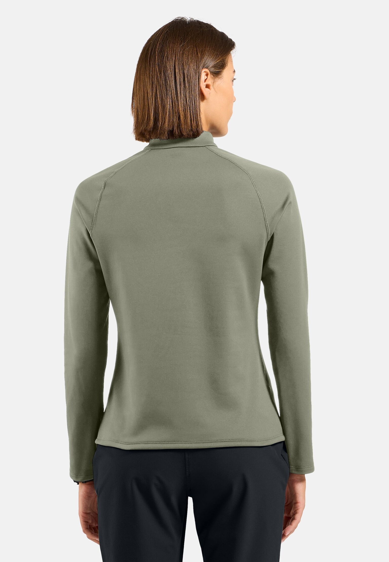 The Besso long sleeve half-zip mid layer