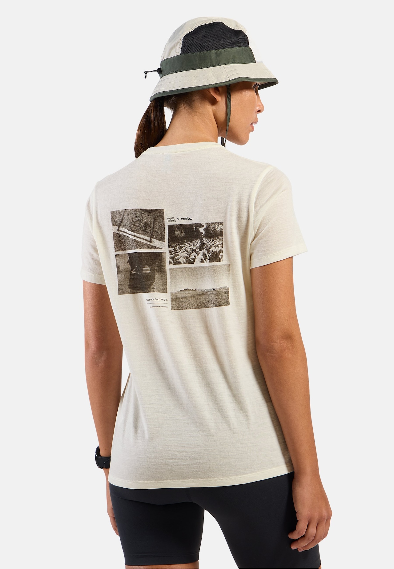 Merino 160 Postcards t-skjorte