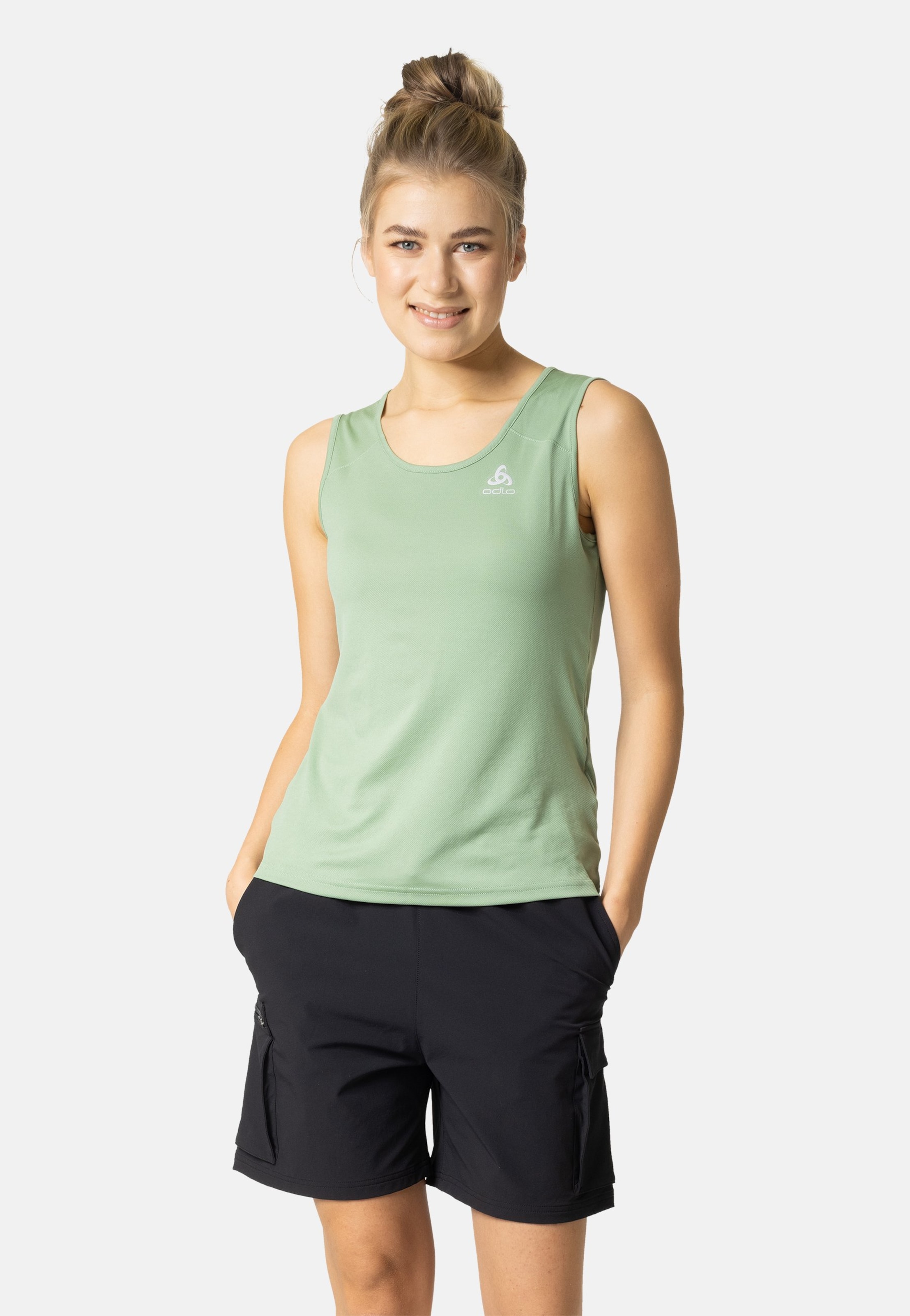 Odlo Cardada Top für Damen, XS, grün