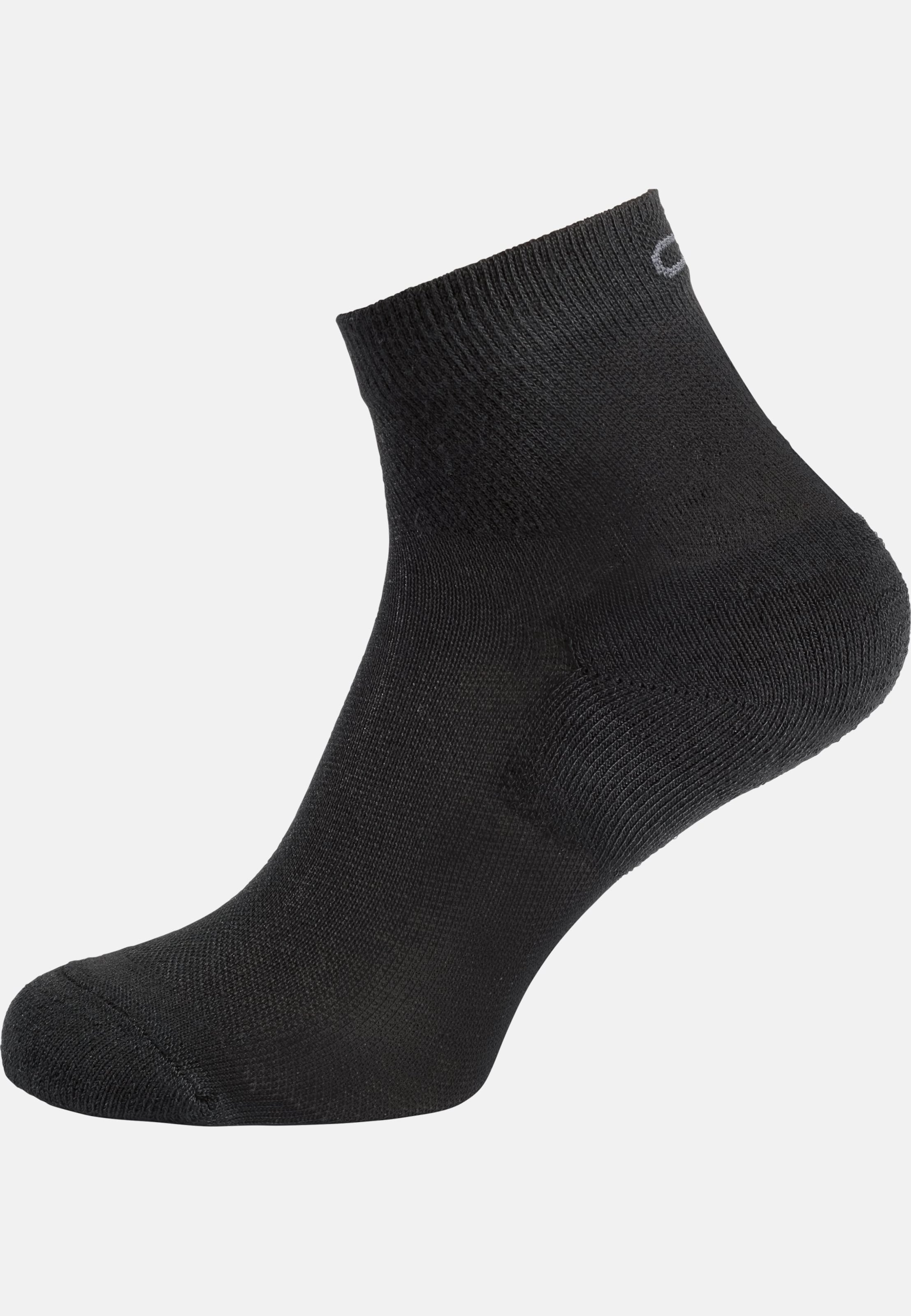 Odlo Active Socken 2er-Pack, 36-38, schwarz