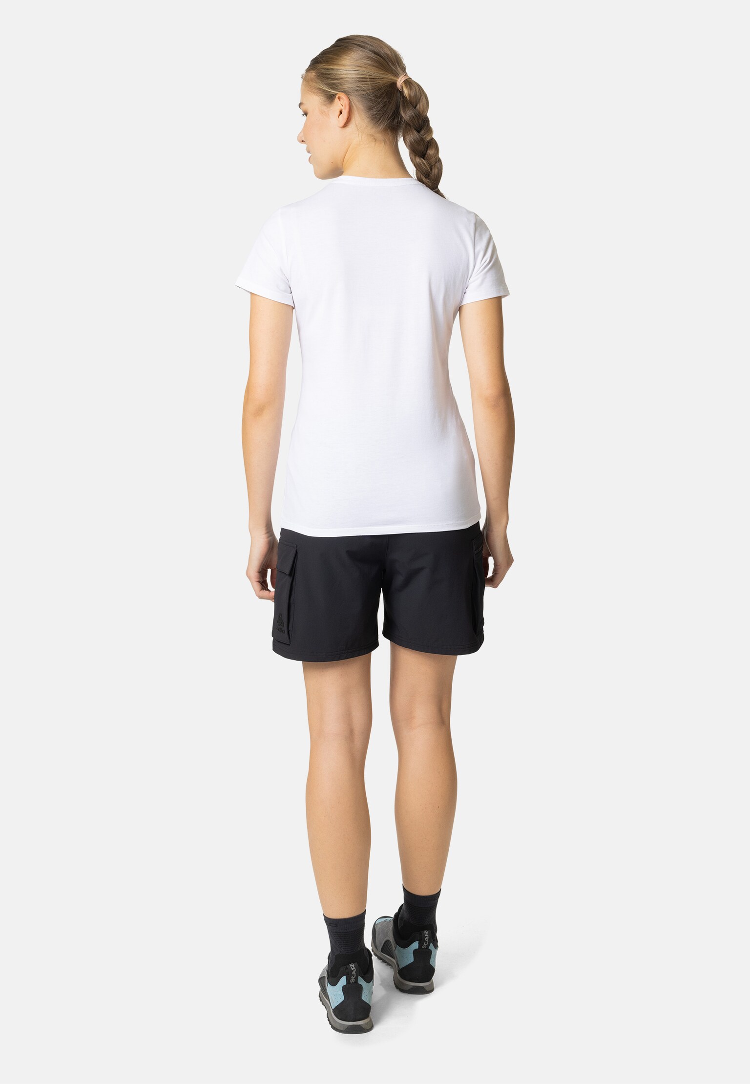 T-shirt à imprimé sapins Kumano