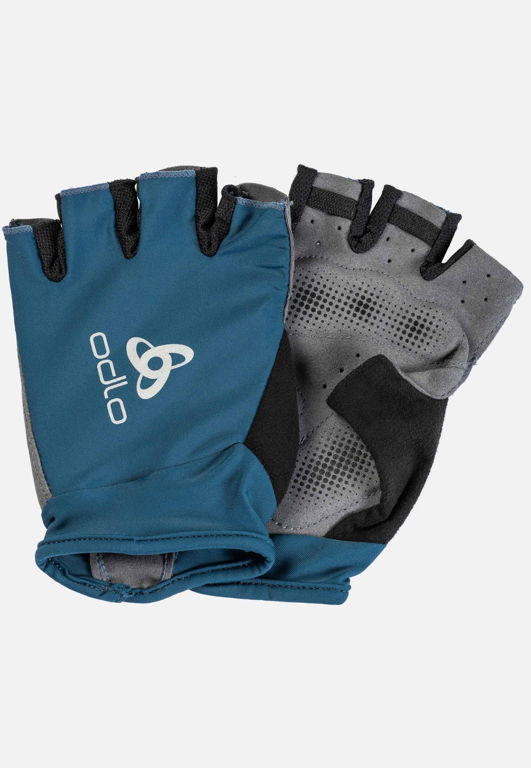 Odlo Active Rennradhandschuhe, XS, blau