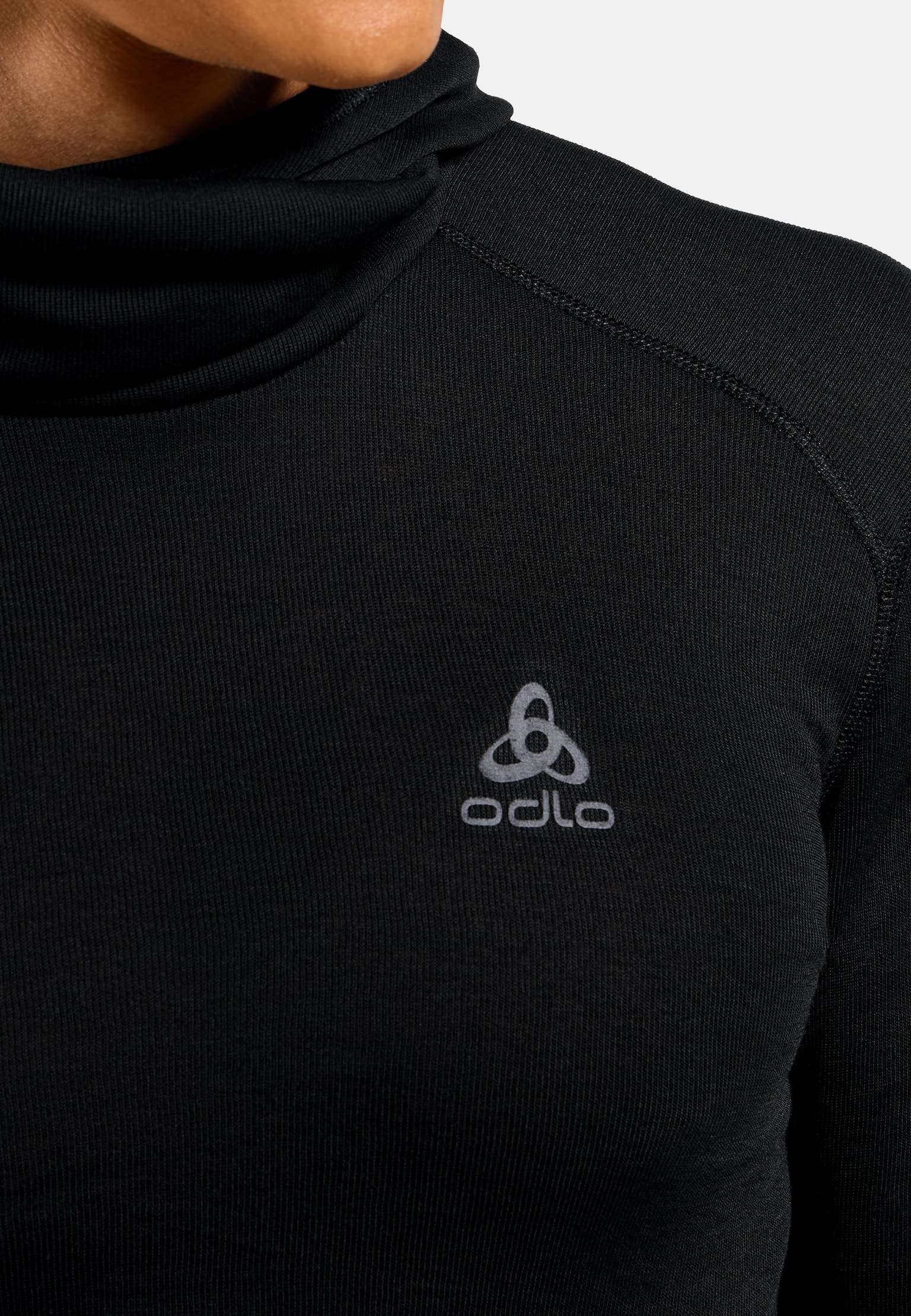 Active Warm-basislaagtop met gezichtsmasker