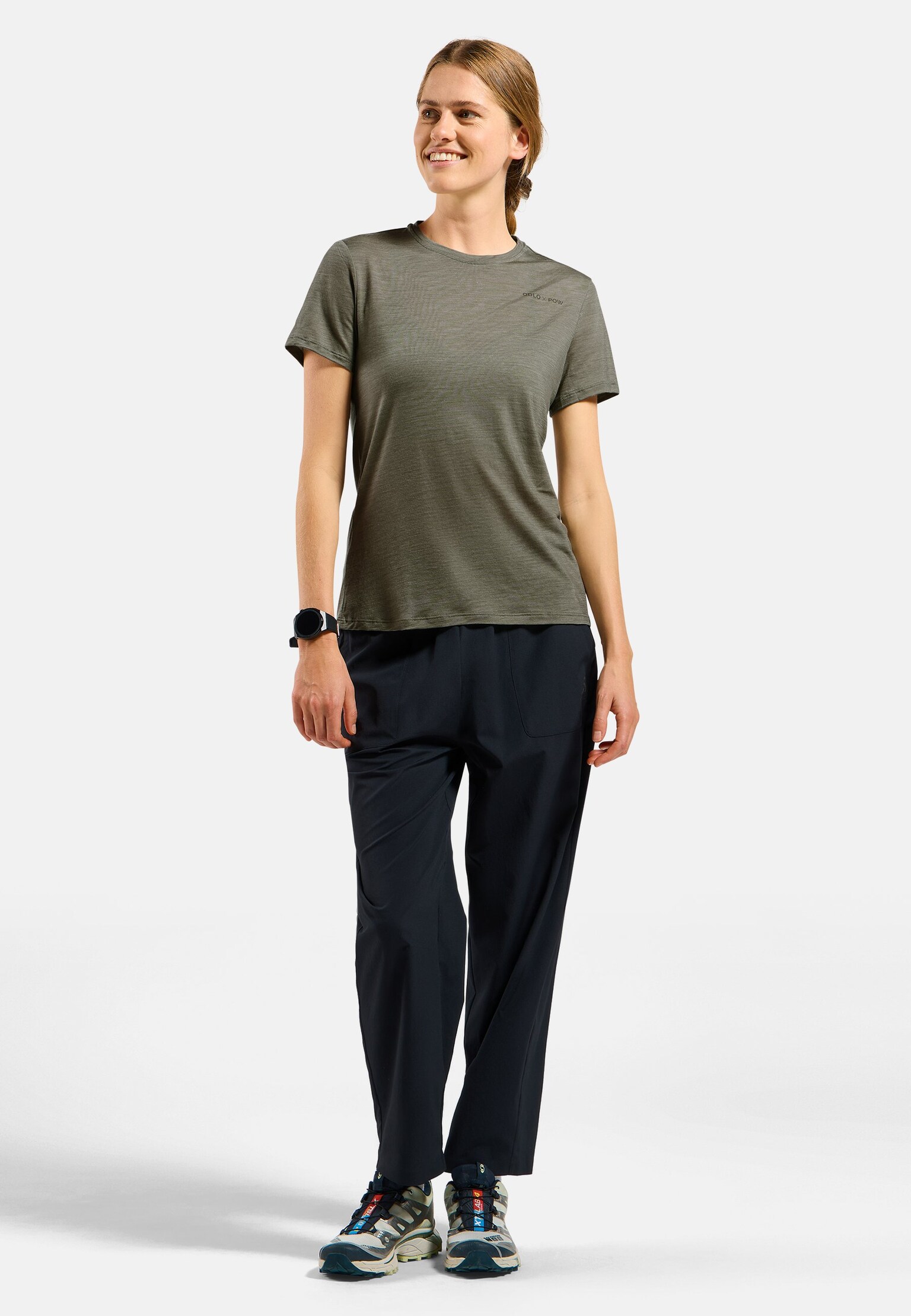T-Shirt Odlo X Pow Merino Tencel