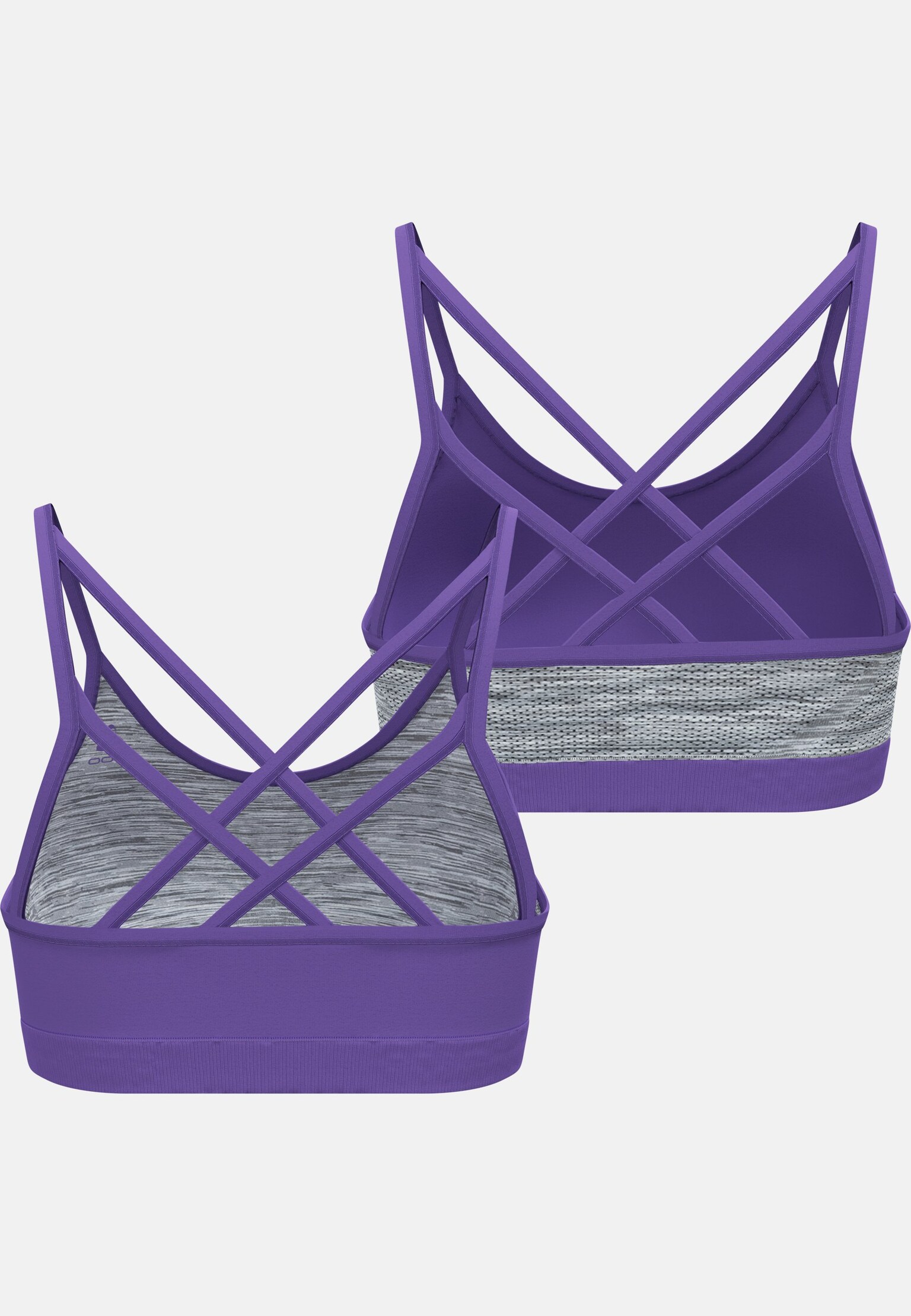The Seamless soft-support reversible sports bra