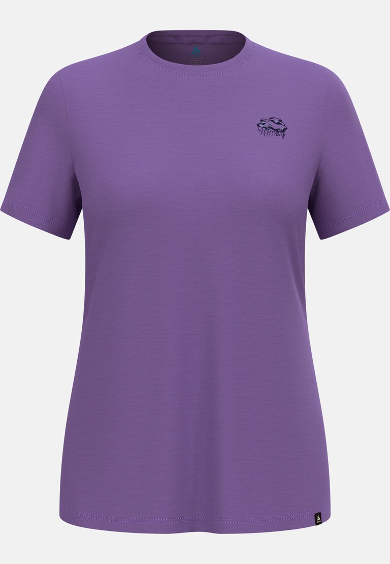The Ascent merino 160 raincloud t-shirt