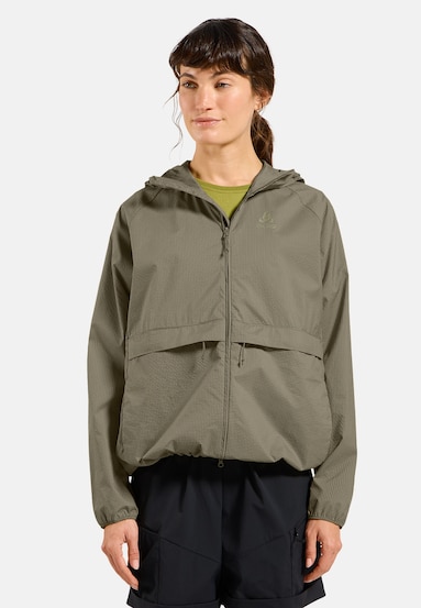 Veste à capuche coupe-vent Essentials