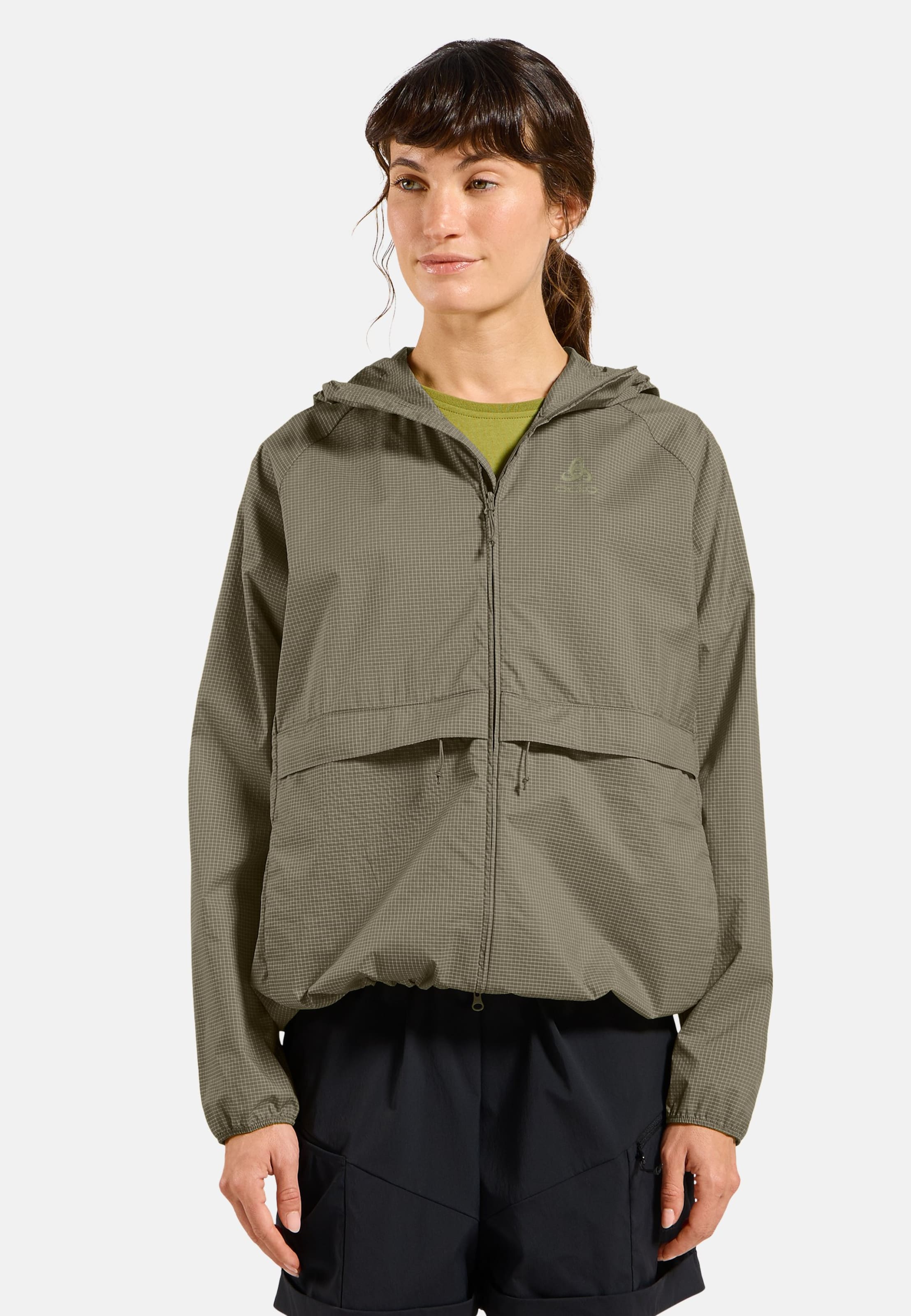 Odlo Essential Windbreaker Jacke für Damen - Wandern - grün, L