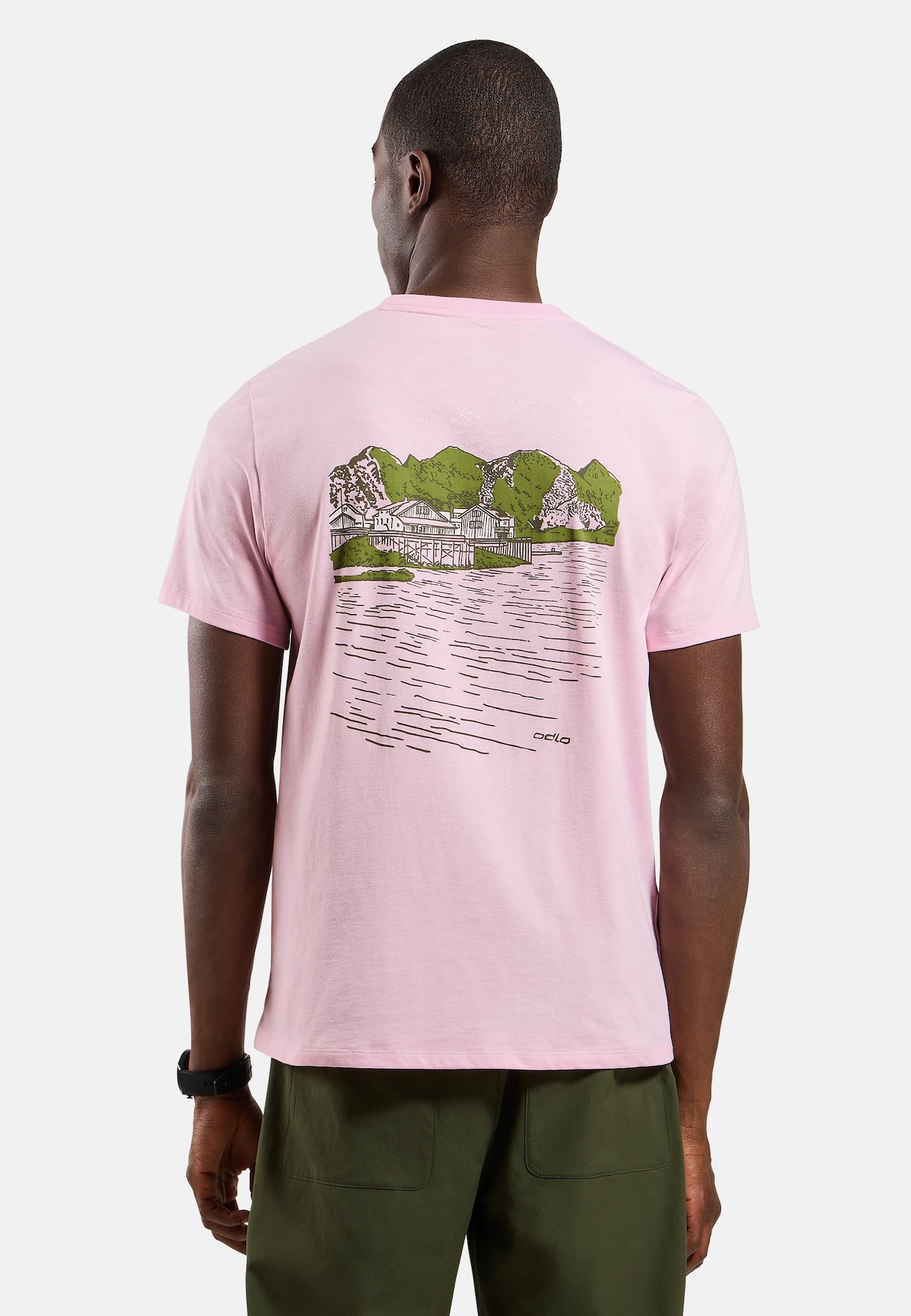 T-shirt THERE’S MORE OUT THERE in misto cotone