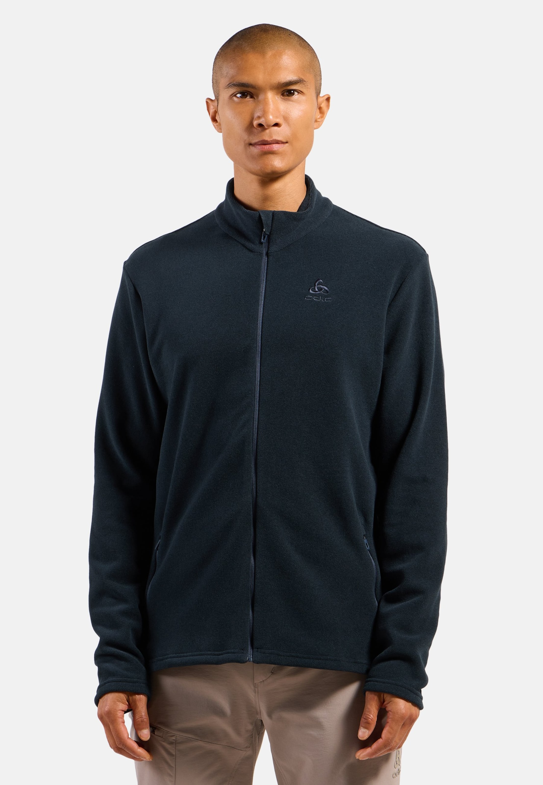 Odlo Roy Mid Layer Full-Zip für Herren - Wandern, Ski & Snow - blau, S