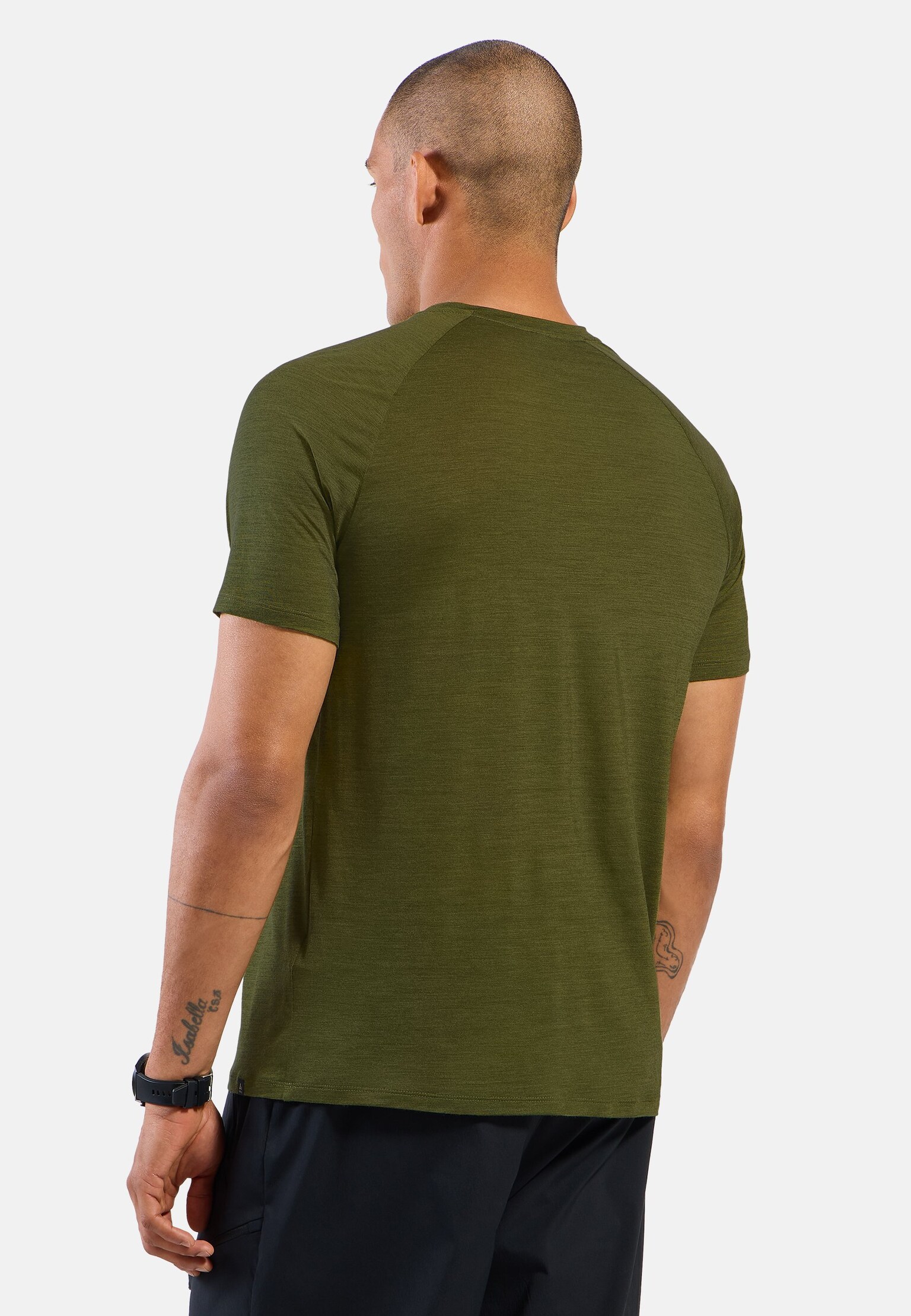 The Ascent Merino-blend hyper mapping t-shirt