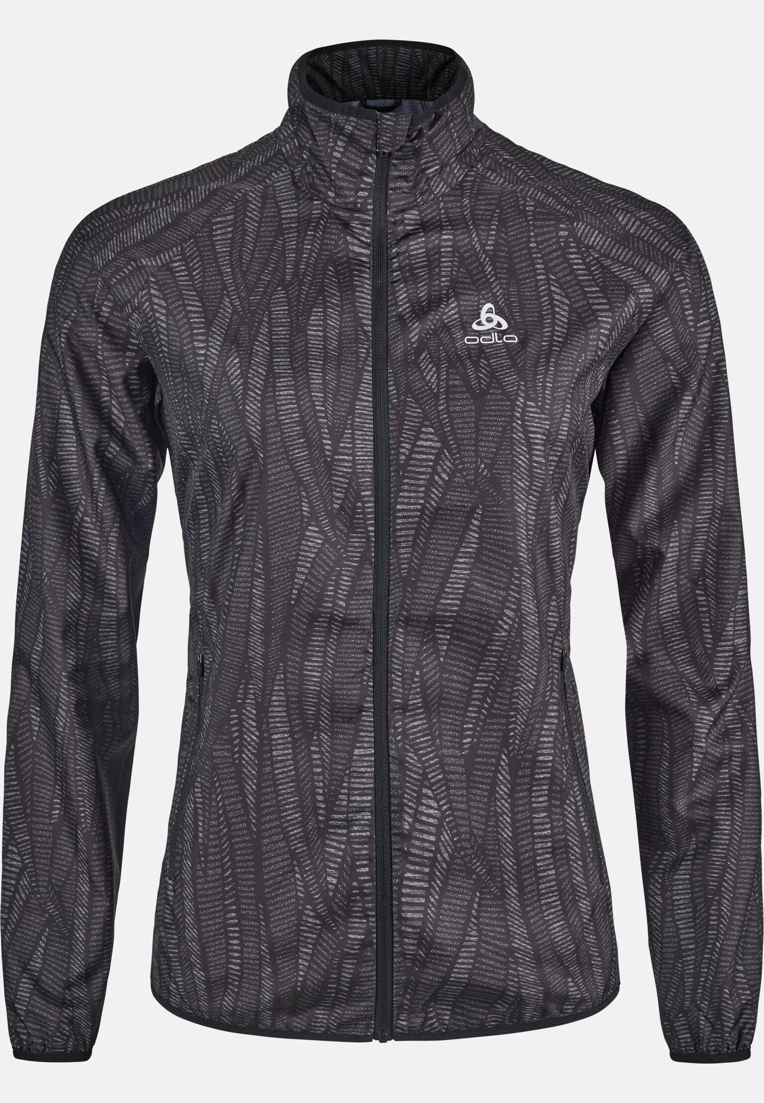 The Essentials Light print running jacket