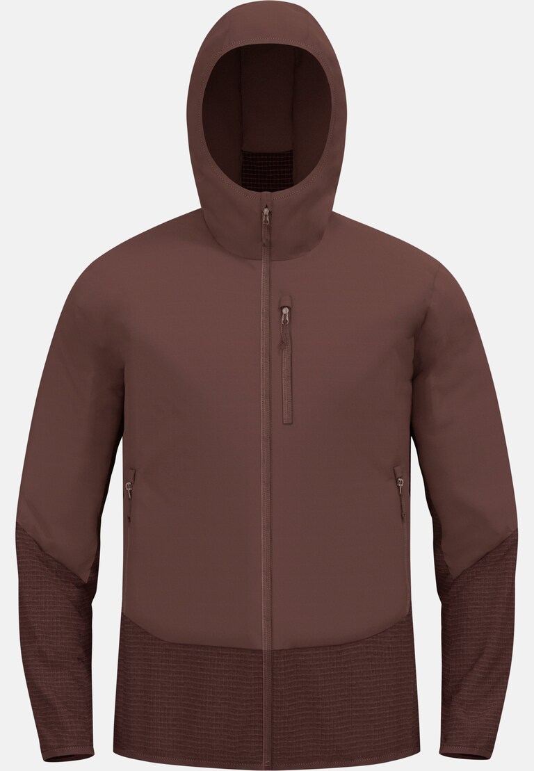 The Ascent wool insulated hybrid jacket