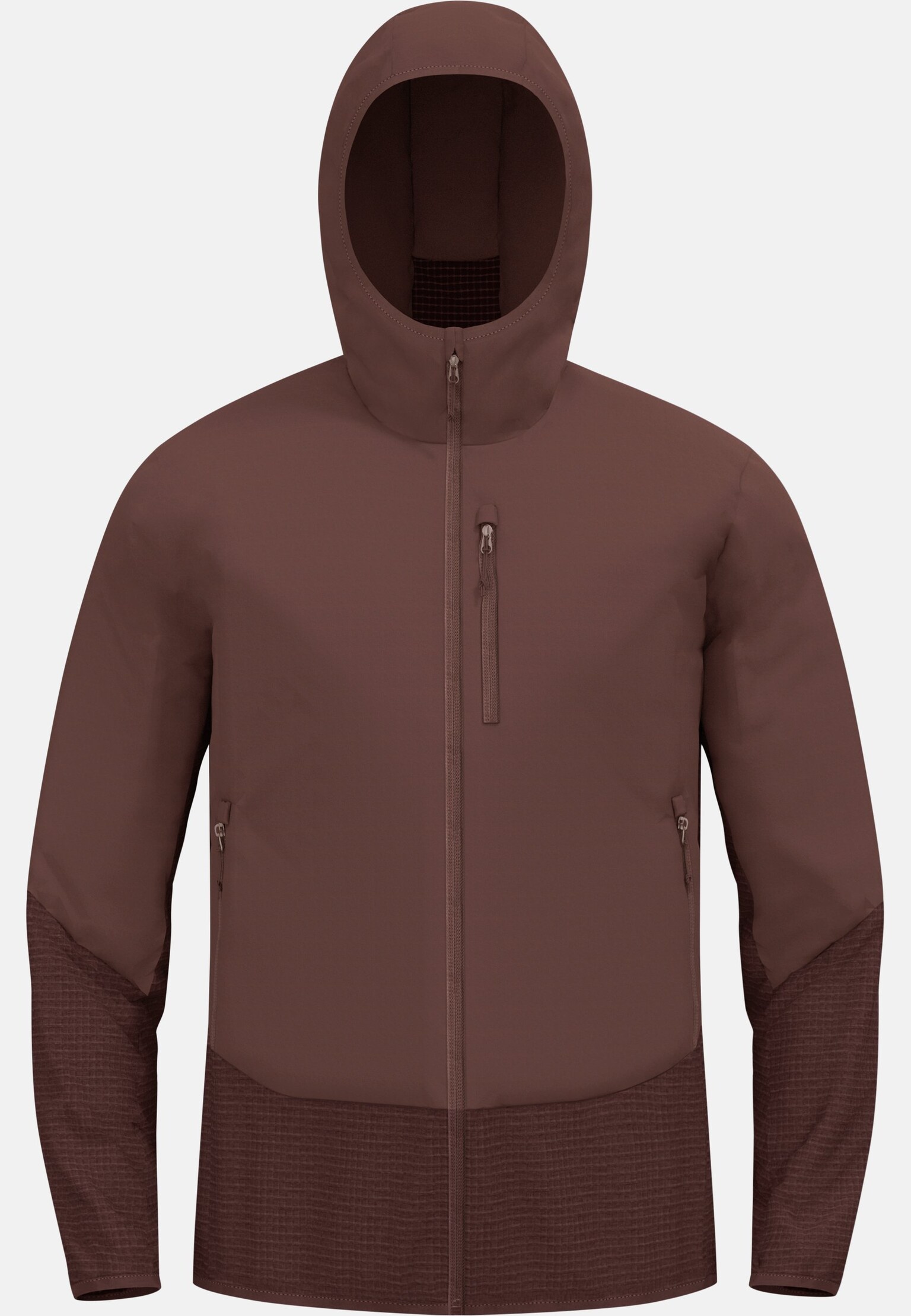 The Ascent wool insulated hybrid jacket