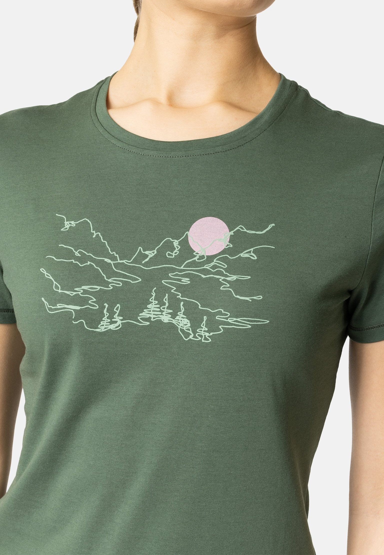 Kumano T-Shirt mit Talprint