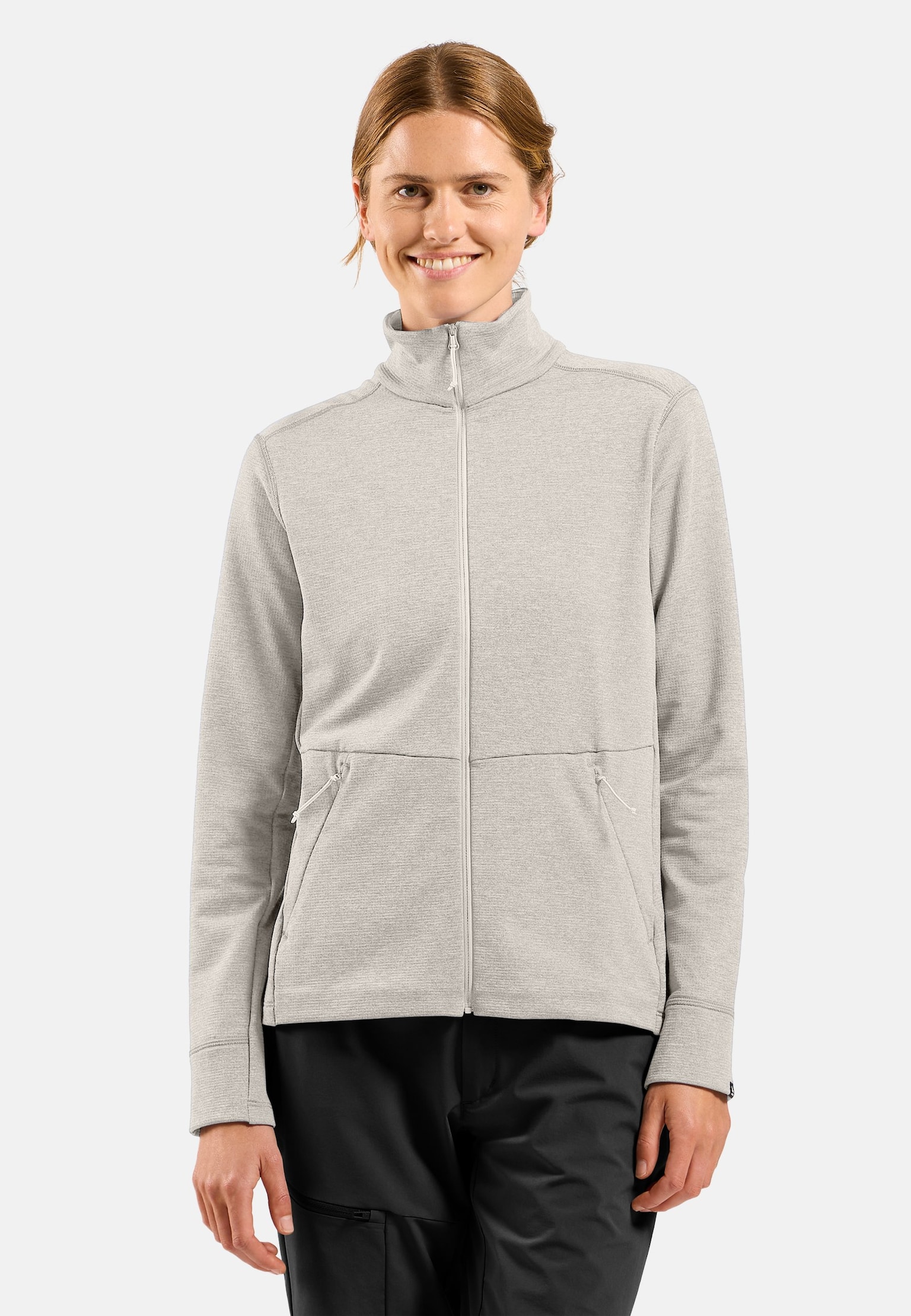 Grid Fleece Full-Zip Mid Layer