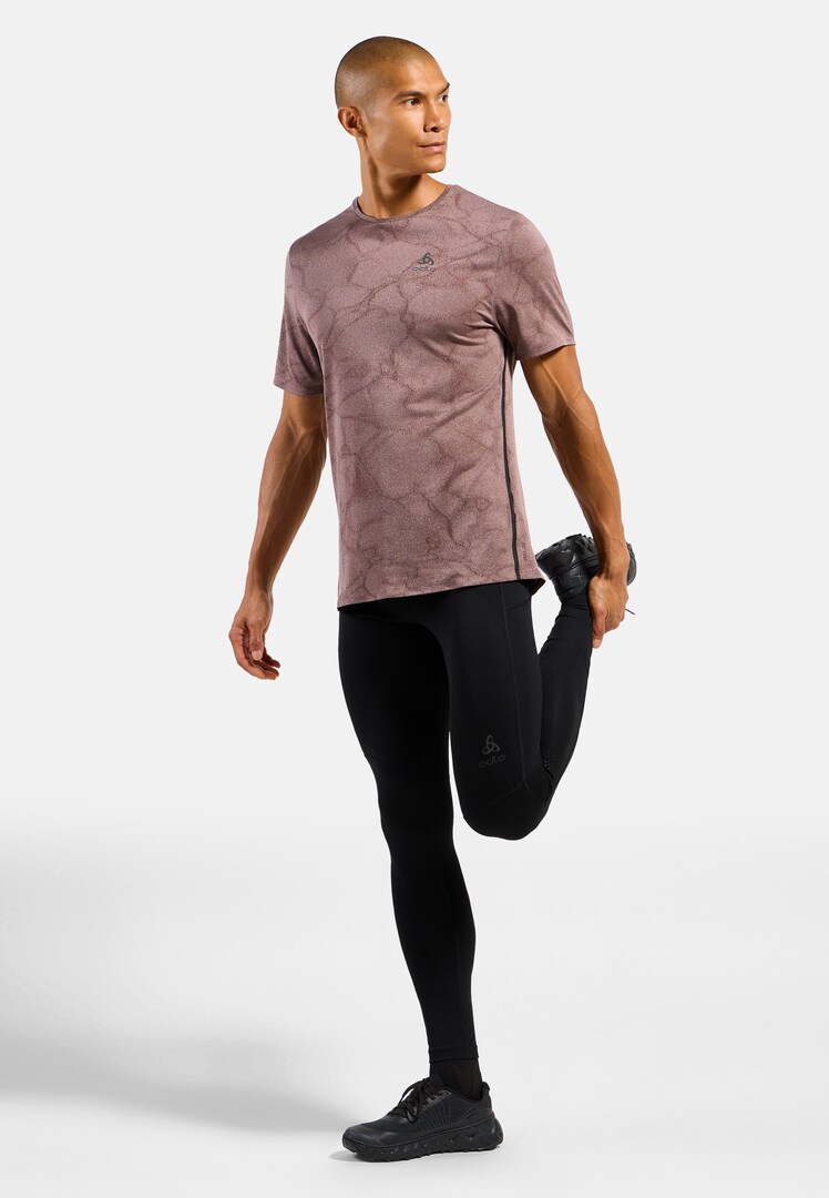 The Zeroweight running and training tights in black - black