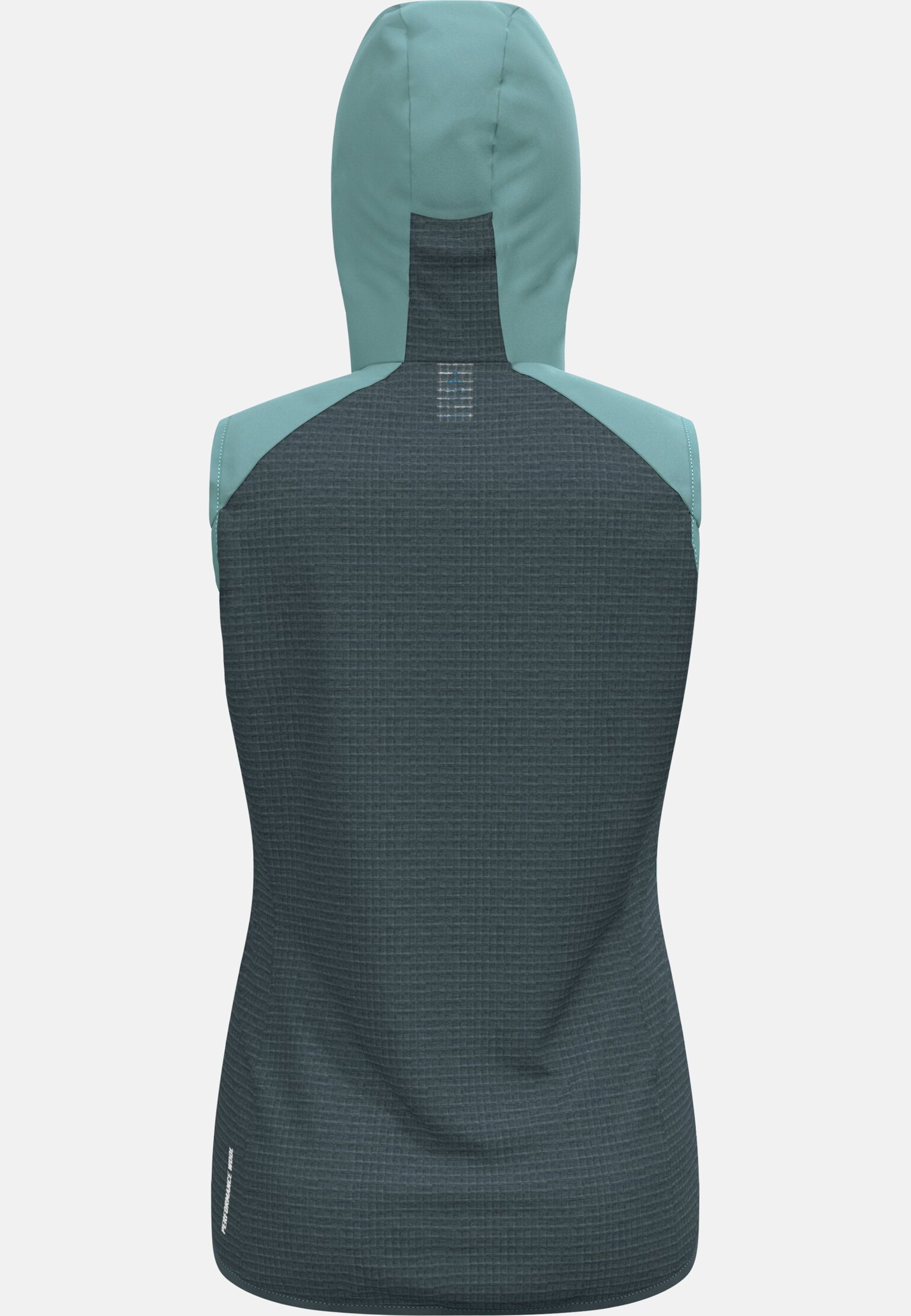 Isolierte Ascent Hybridweste mit Wolle