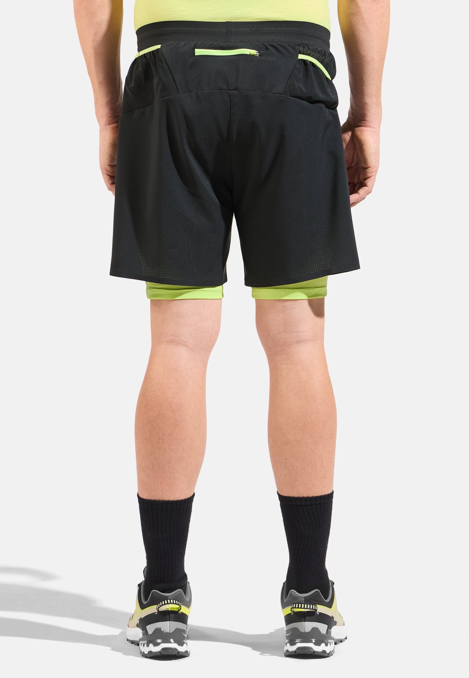 Short 2-in-1 de trail running de 15 cm à l’entrejambe X-Alp