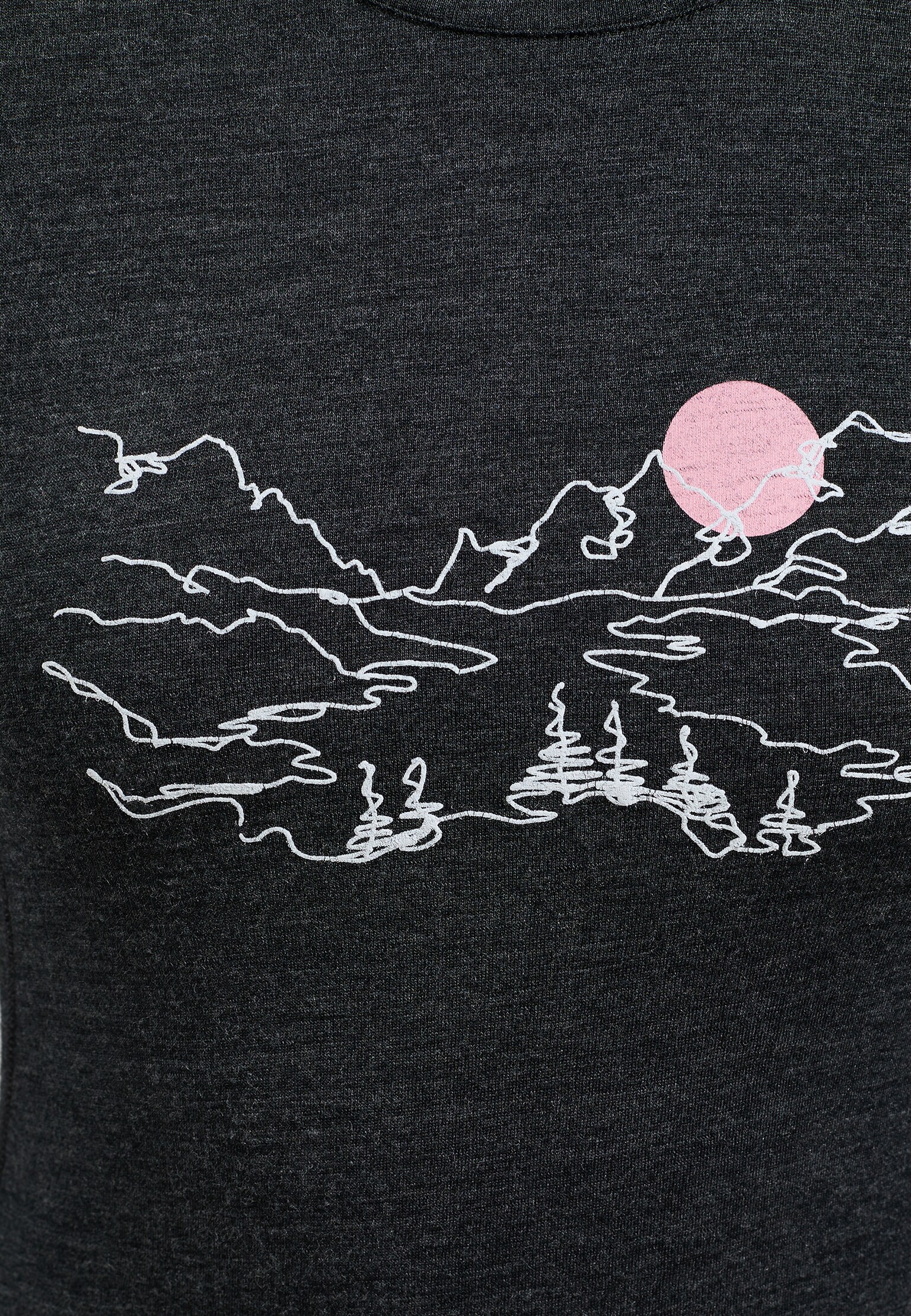 Merino 200 Warm Langarmshirt mit Print