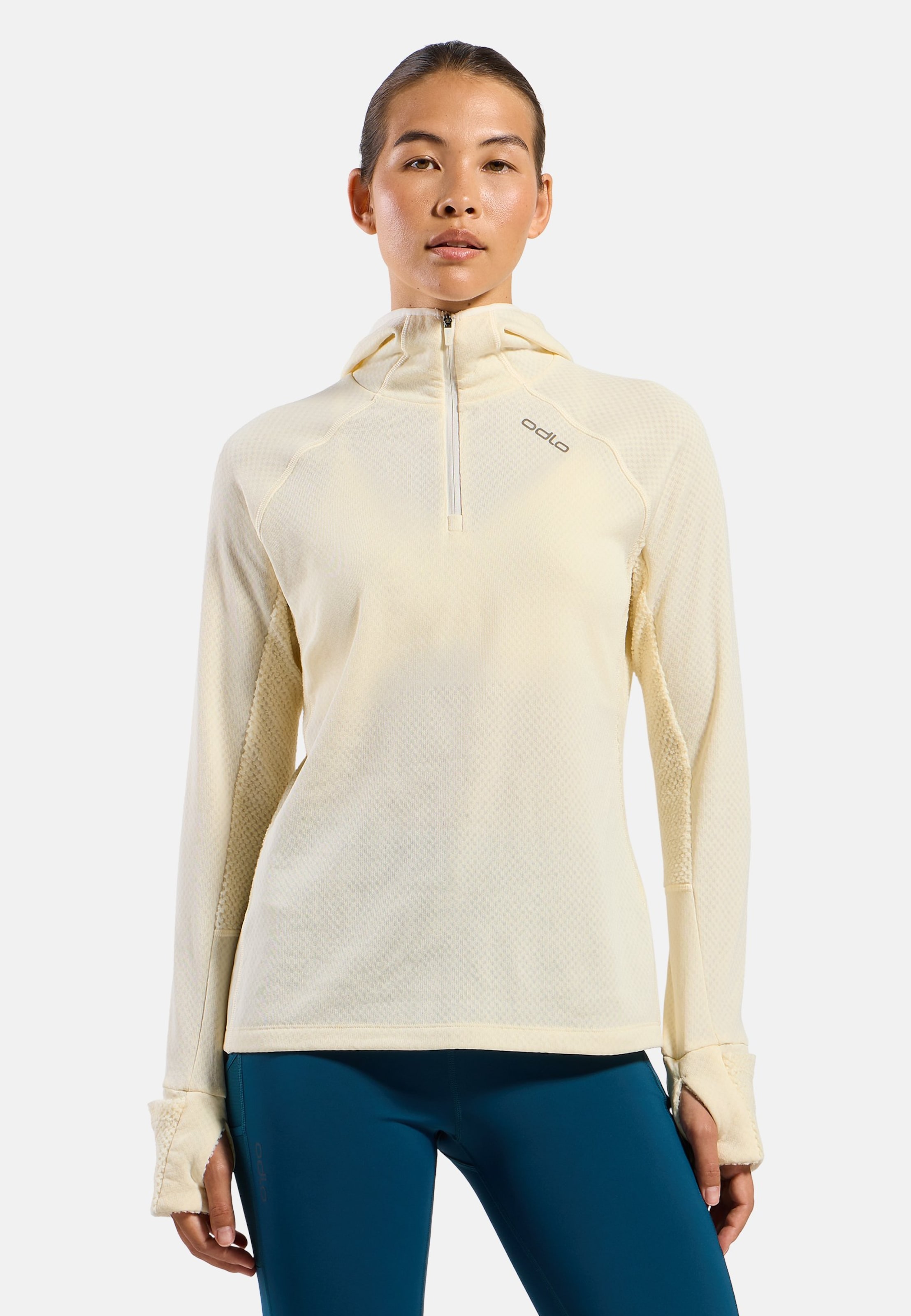 Odlo X-Alp Lauf-Hoodie für Damen - Trail Running, Running - grau, S