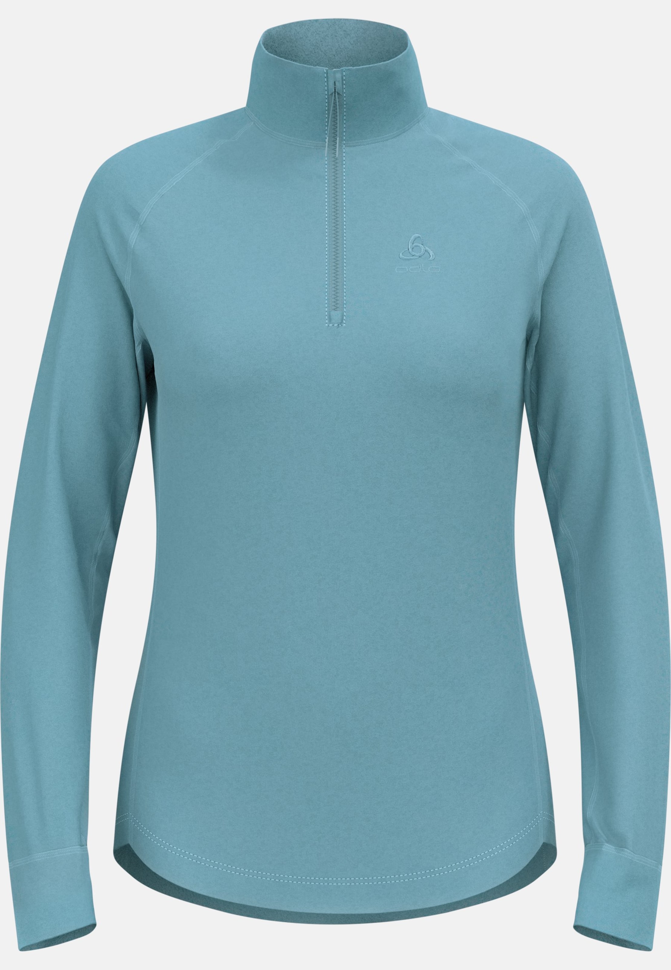 Odlo Berra Mid Layer mit Halbreissverschluss für Damen, XS, blau