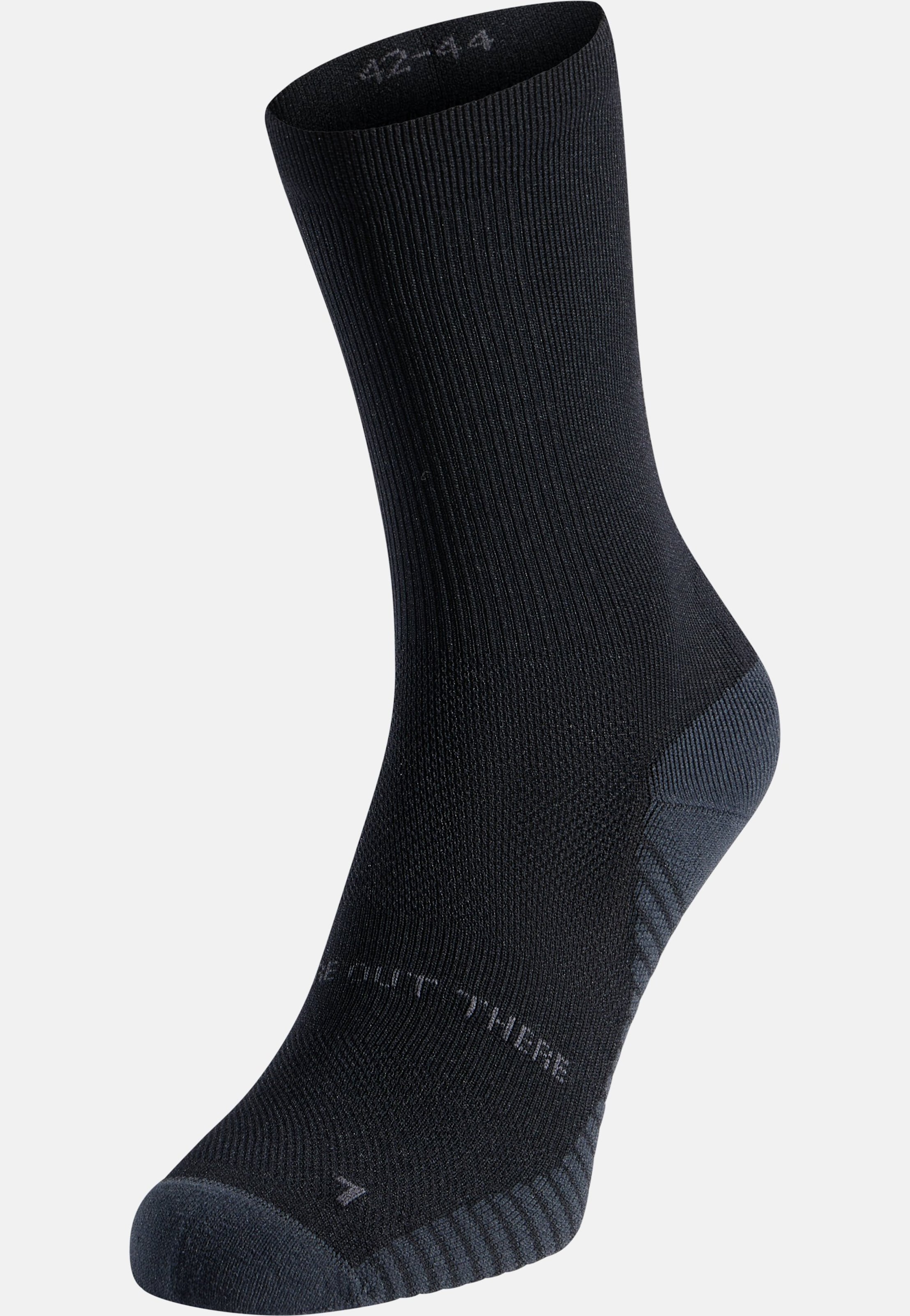 Odlo Performance Run Crew-Socken - Training, Running - schwarz, 45-47