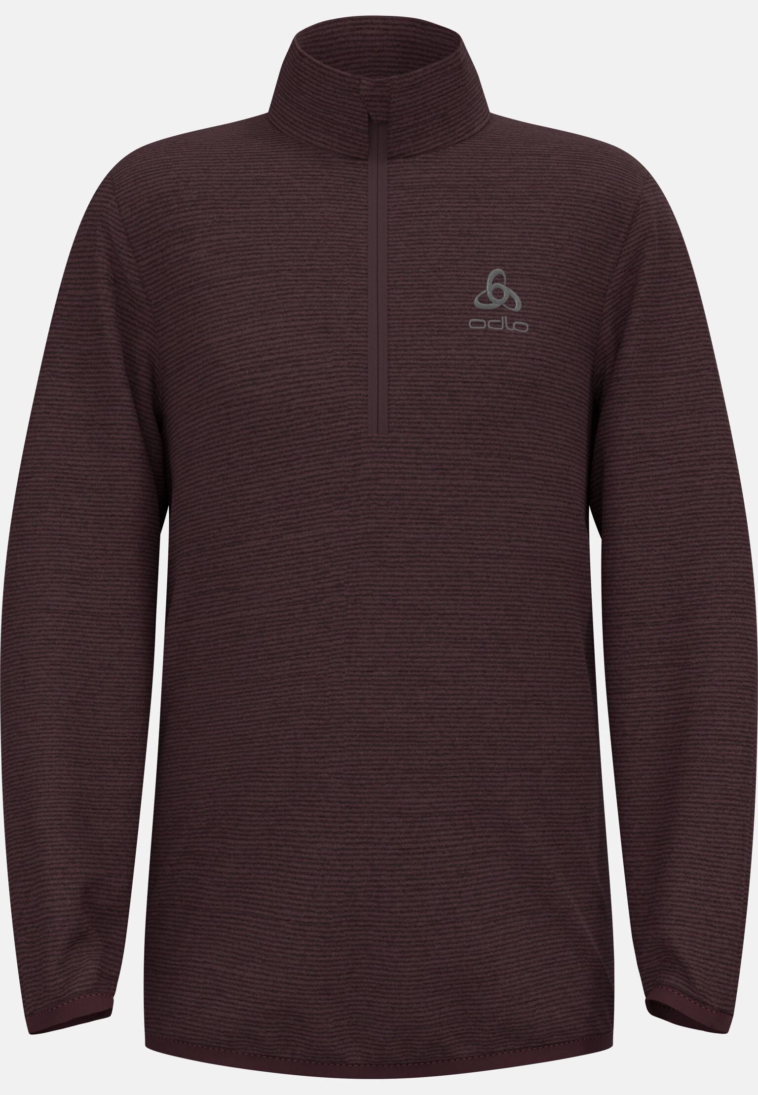 The Roy kids' stripe half-zip mid layer