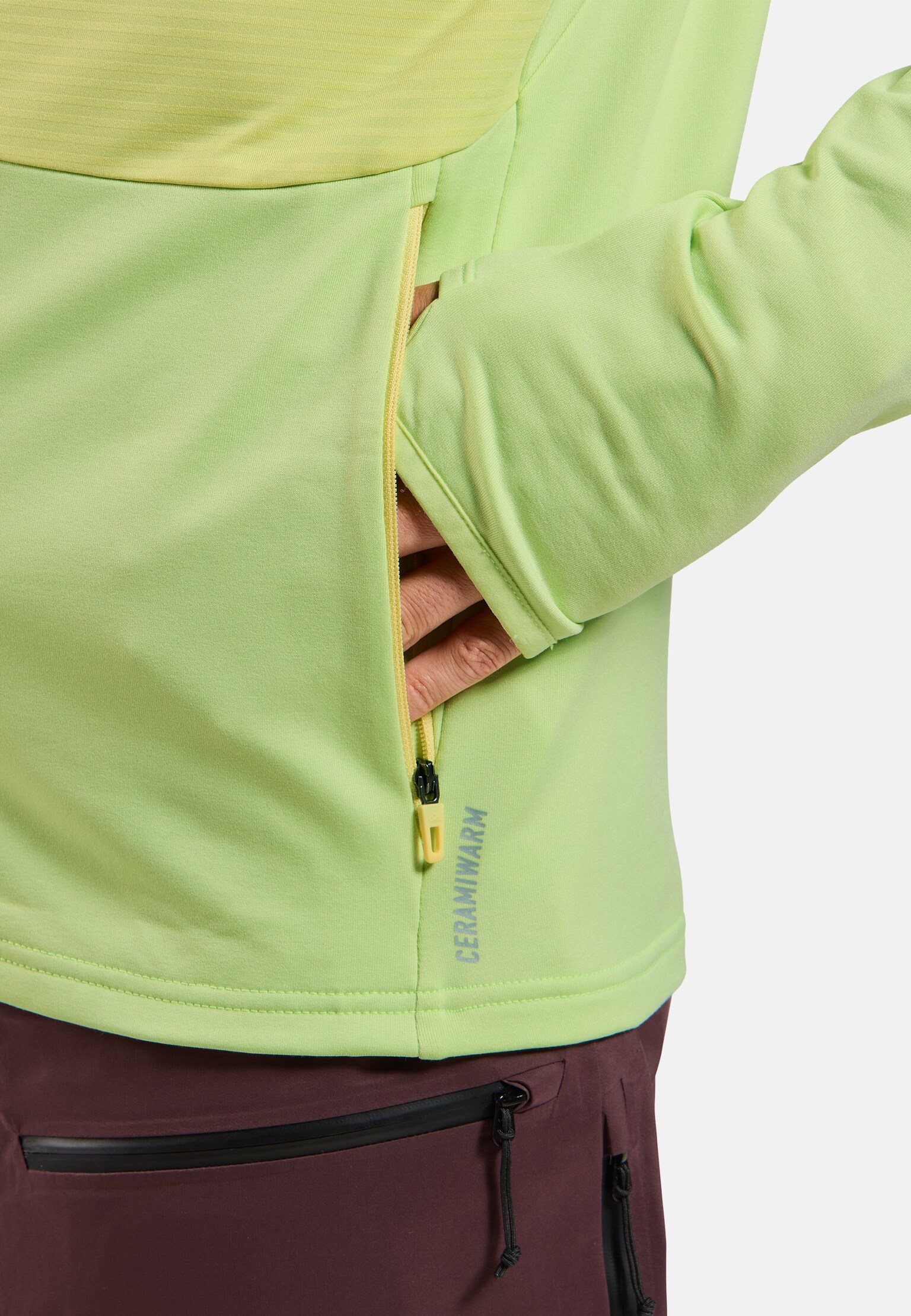 Descent Ceramiwarm Mid Layer mit Reissverschluss