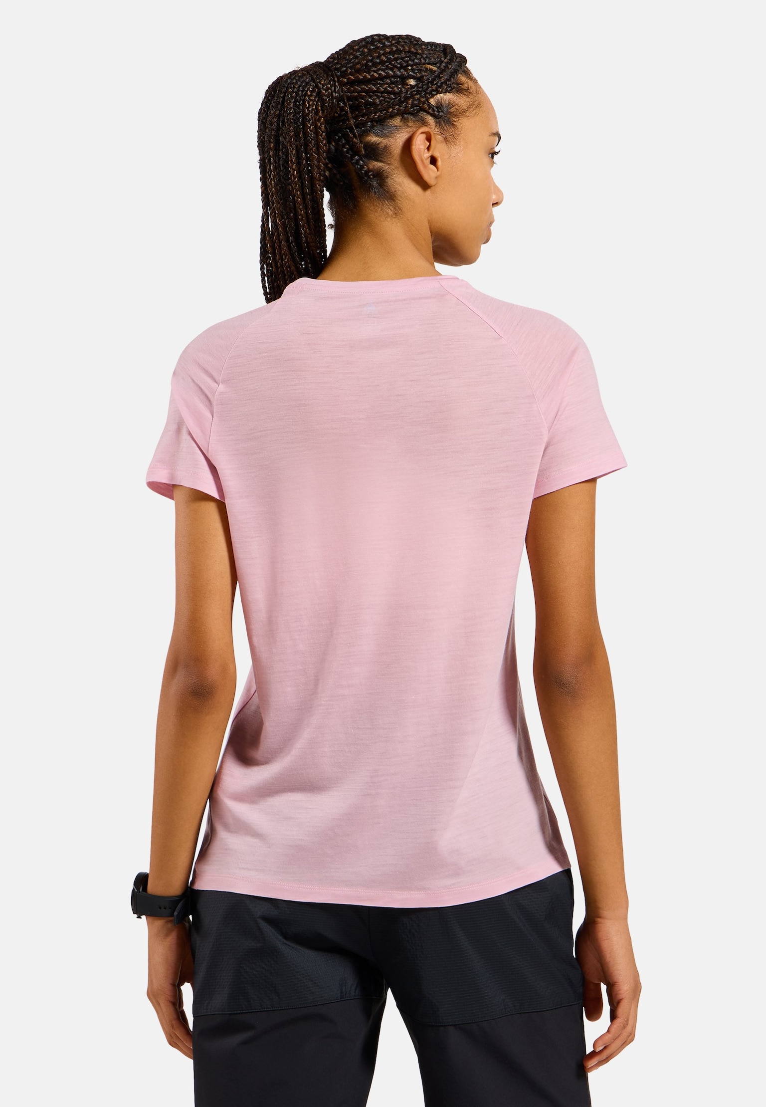 Ascent Merino-blanding t-skjorte med hyperkart