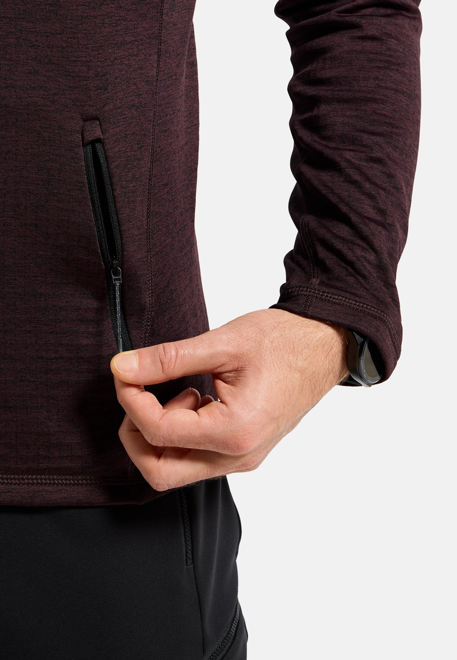 Tencia mid layer met rits