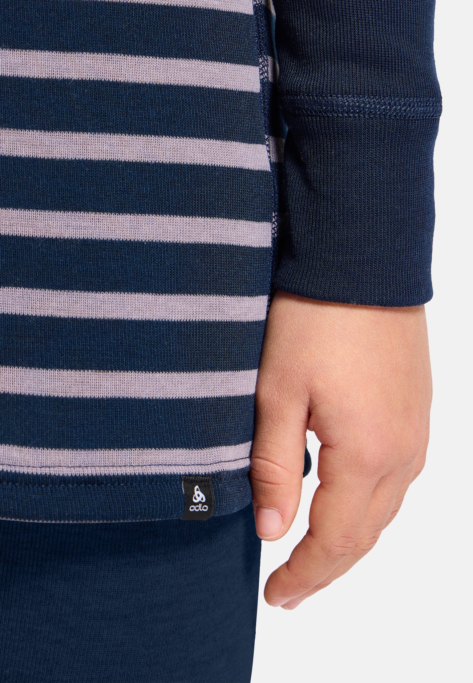 Active Warm Kids Stripes Base Layer Top