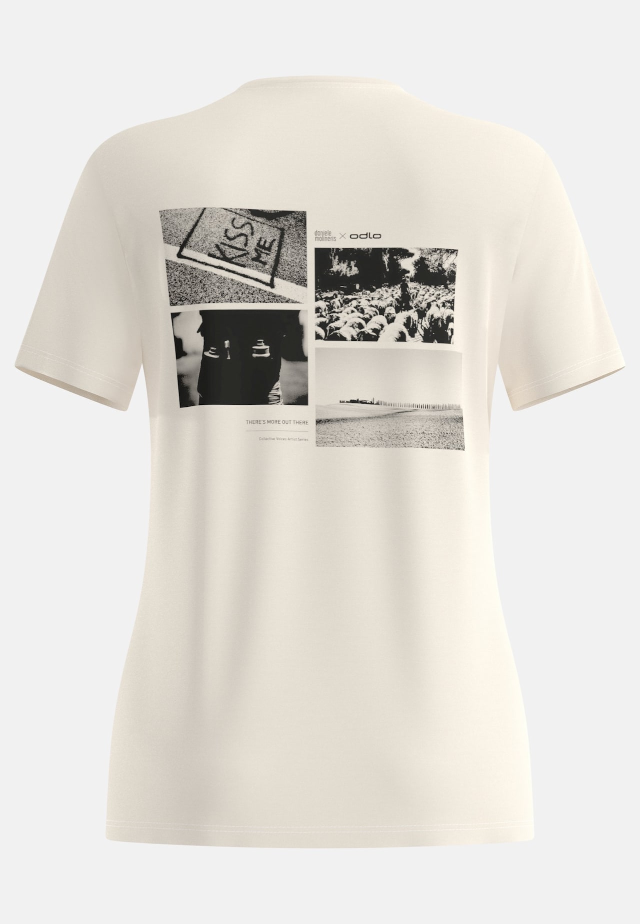 Merino 160 Postcards t-skjorte