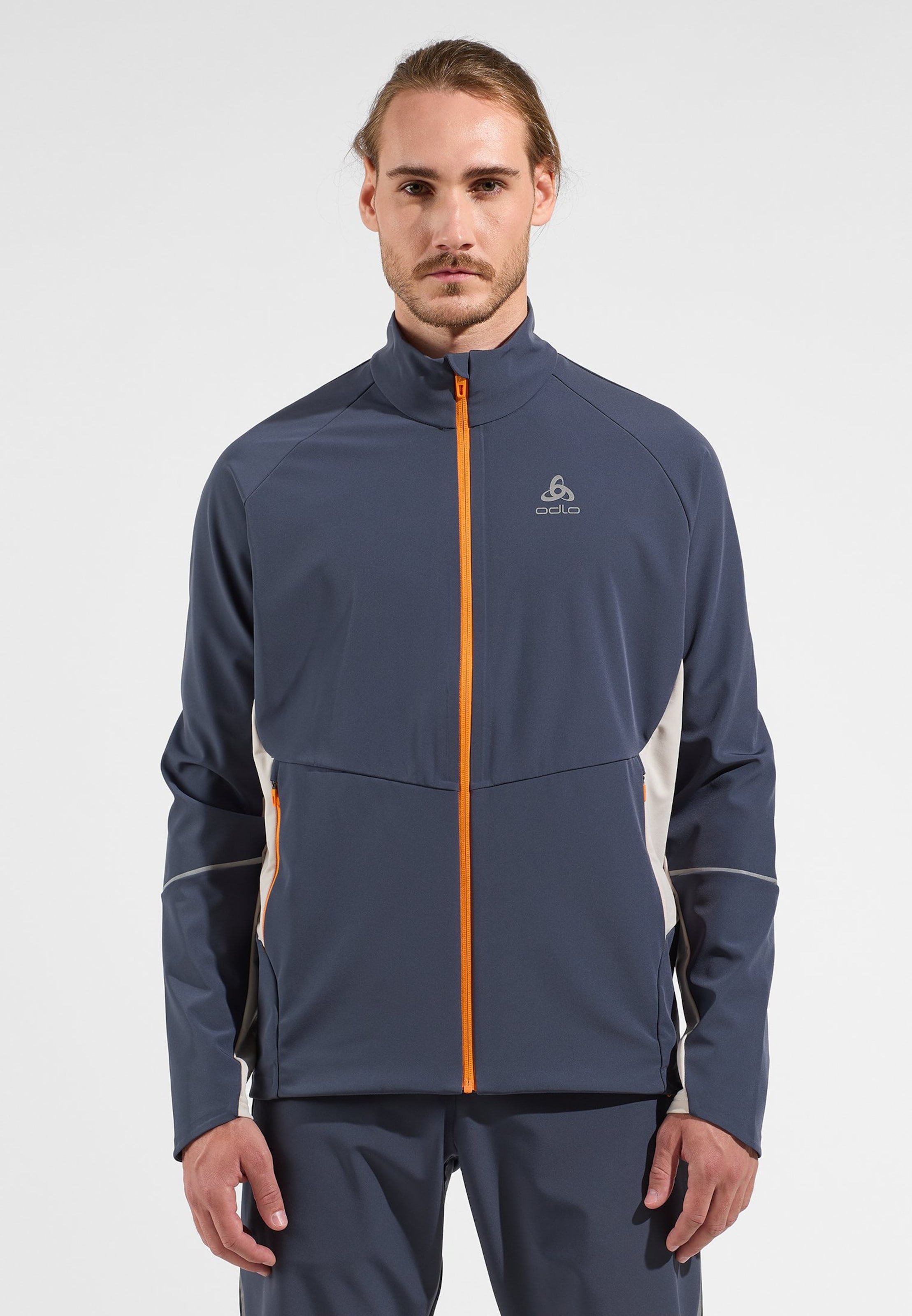 Odlo Engvik Langlaufjacke für Herren - Skilanglauf - blau, M