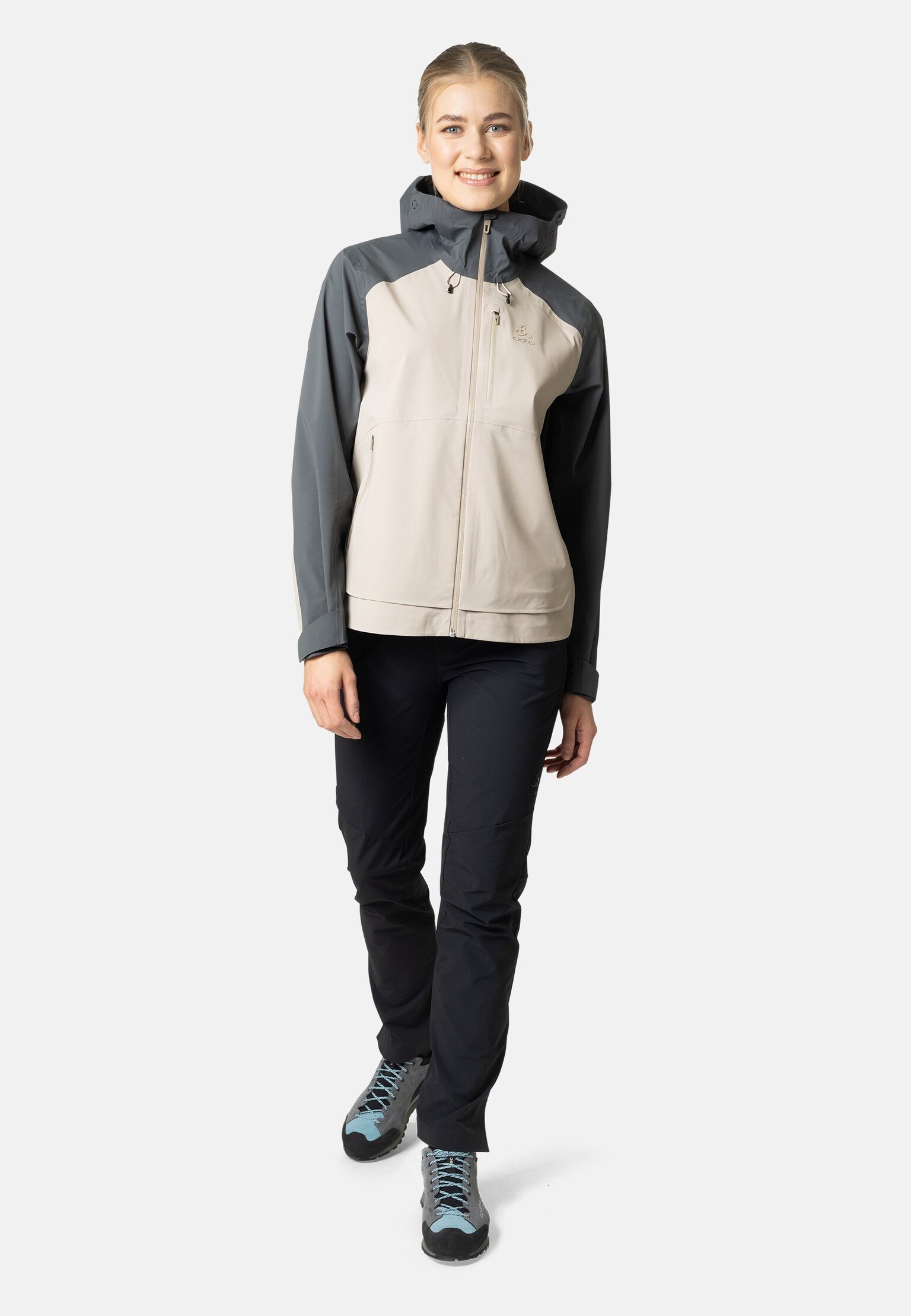 The Ascent 3L waterproof hardshell jacket