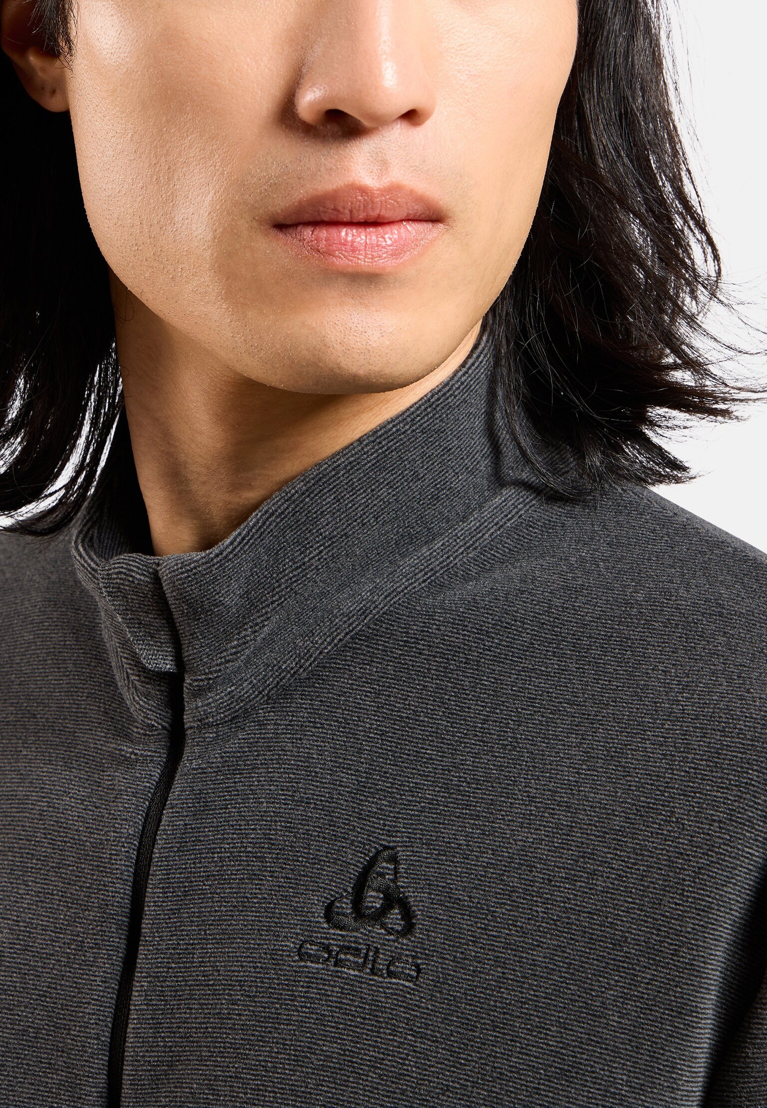 Roy-tussenlaagtop met volledige rits voor heren