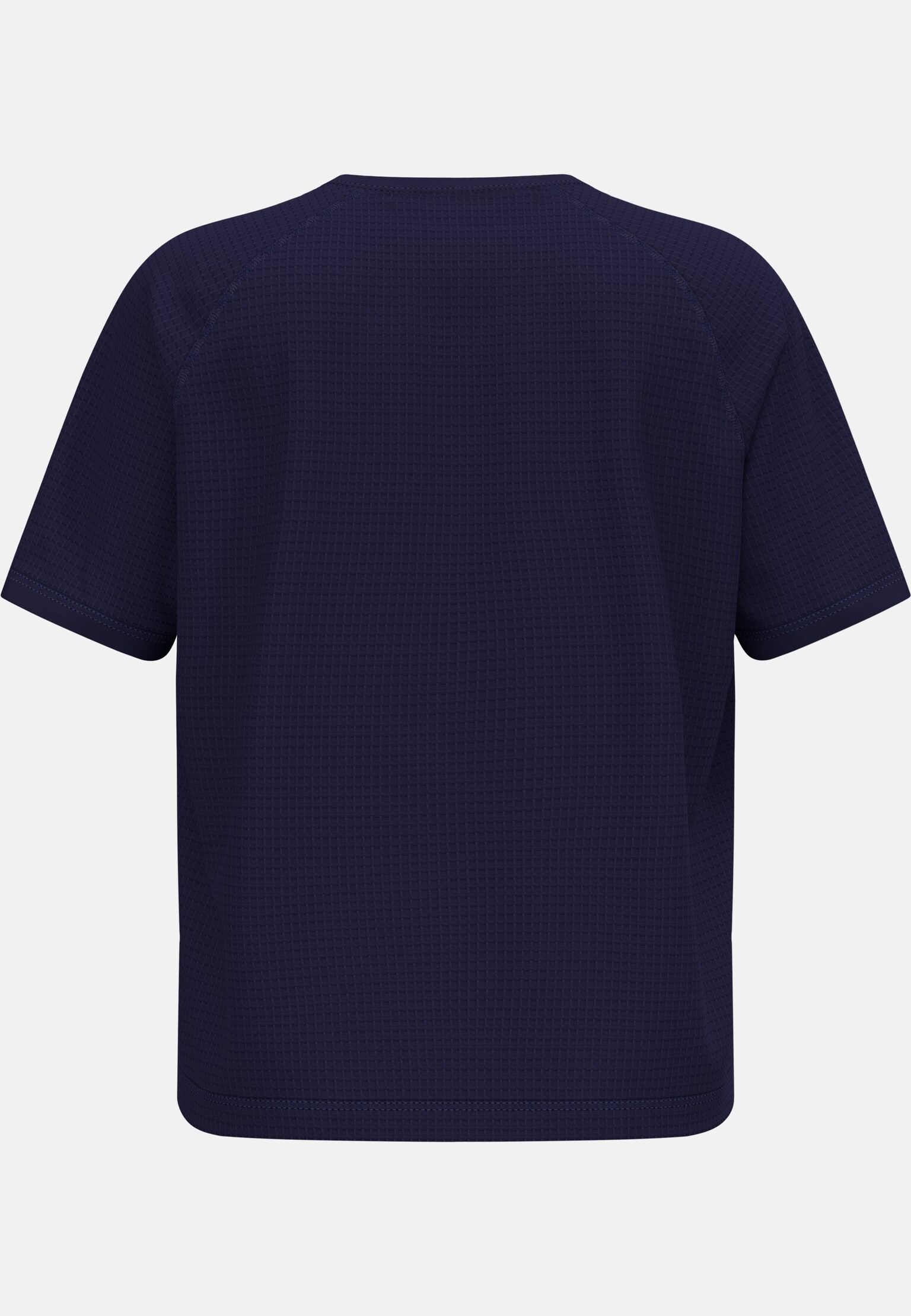 Ascent Crop-T-Shirt aus Merinomix mit Waffelstruktur