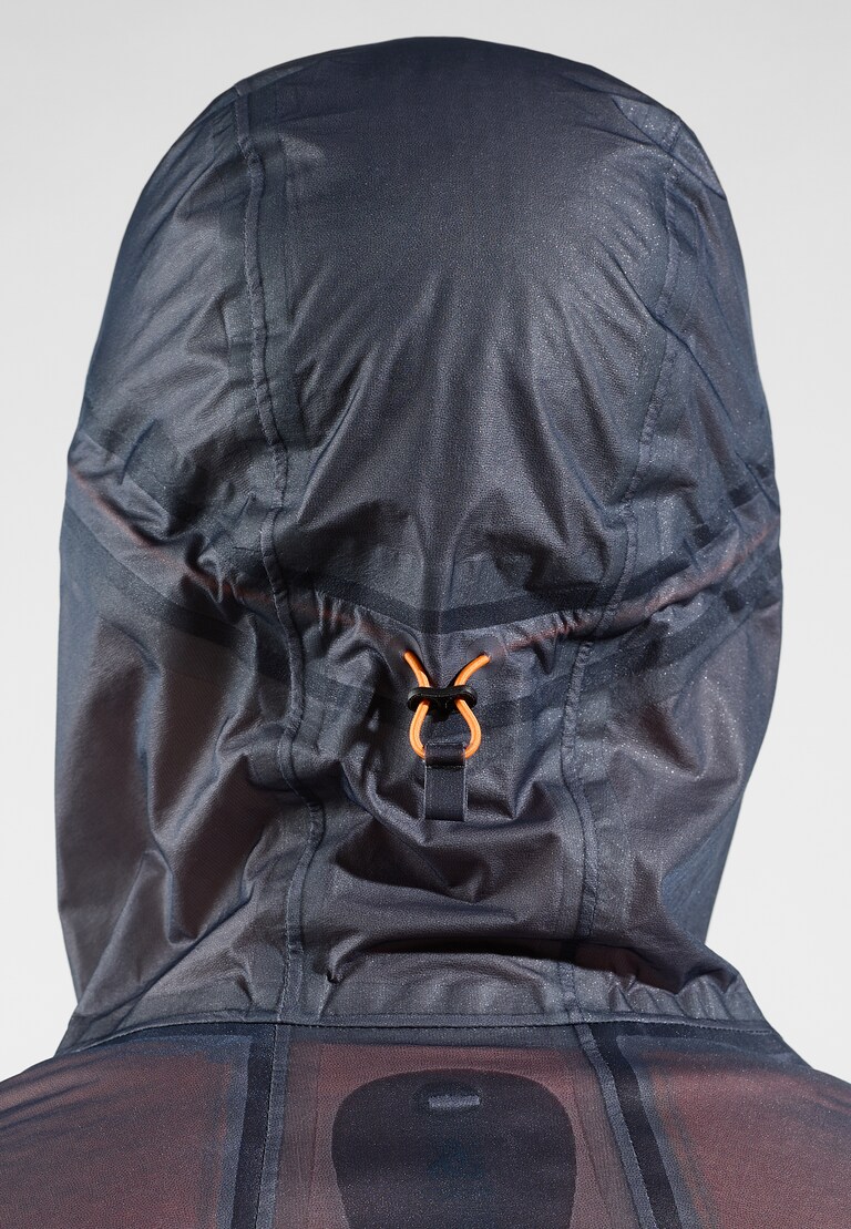 The Dual Dry Performance Knit waterproof insulated running jacket