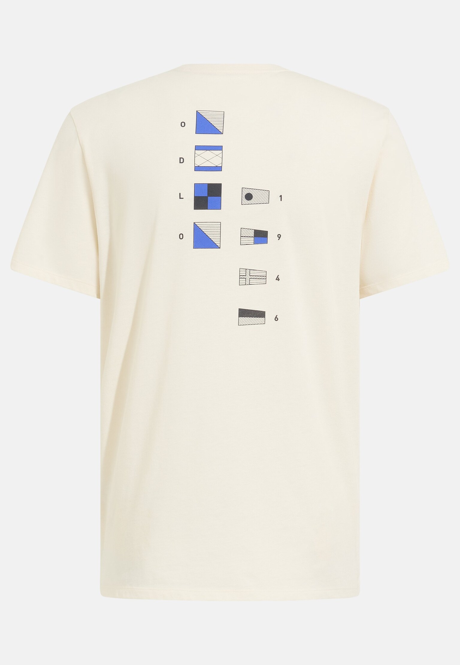 T-shirt in misto cotone Ascent Nautical Flags