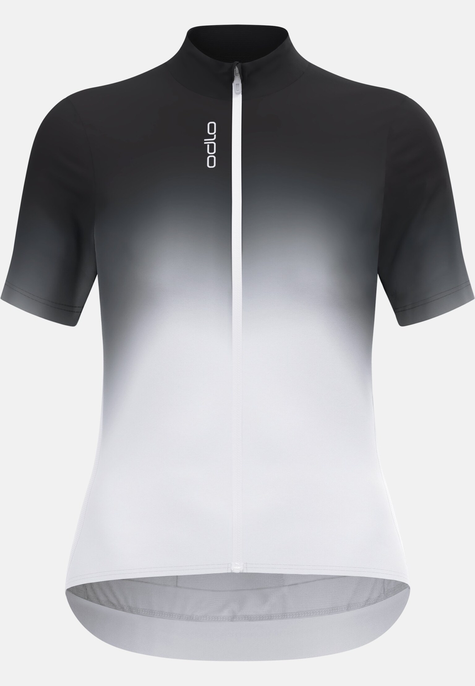 T-shirt de cyclisme Zeroweight Chill-Tec Print zippé