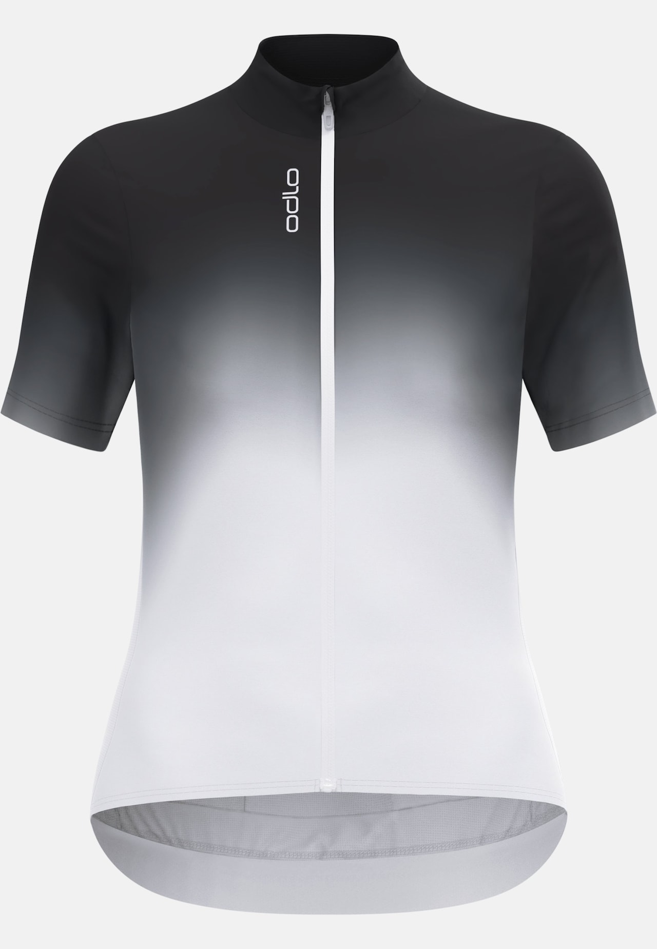T-shirt de cyclisme Zeroweight Chill-Tec Print zippé
