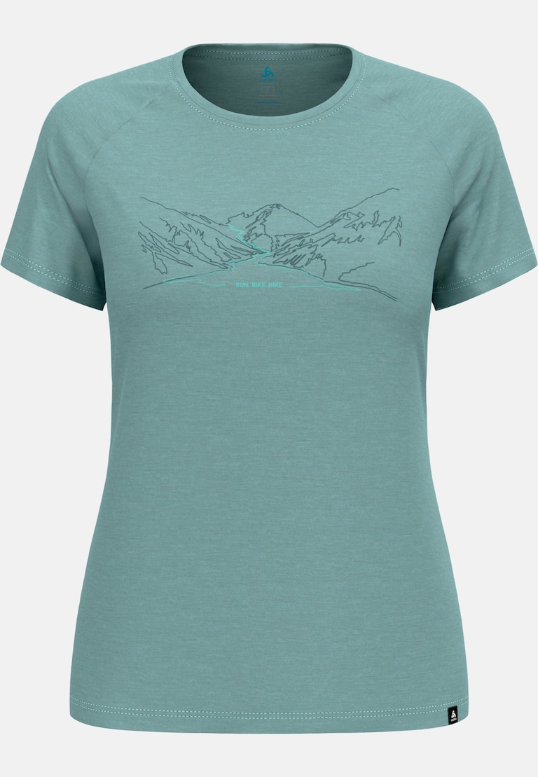 Ascent Performance Wool 130 run bike hike t-shirt