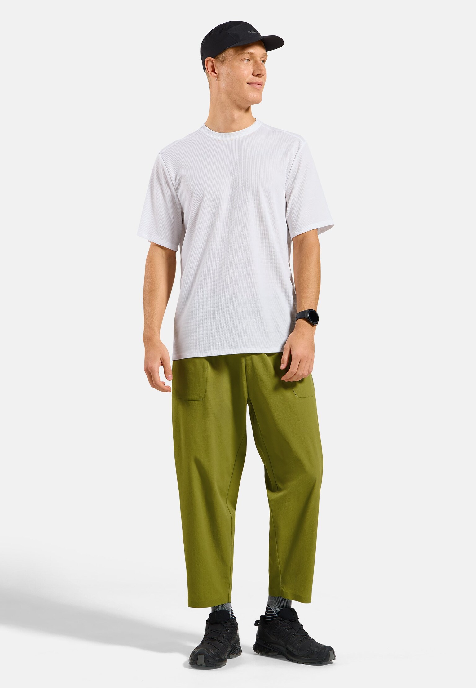 T-shirt à manches courtes et col rond Cubic Light