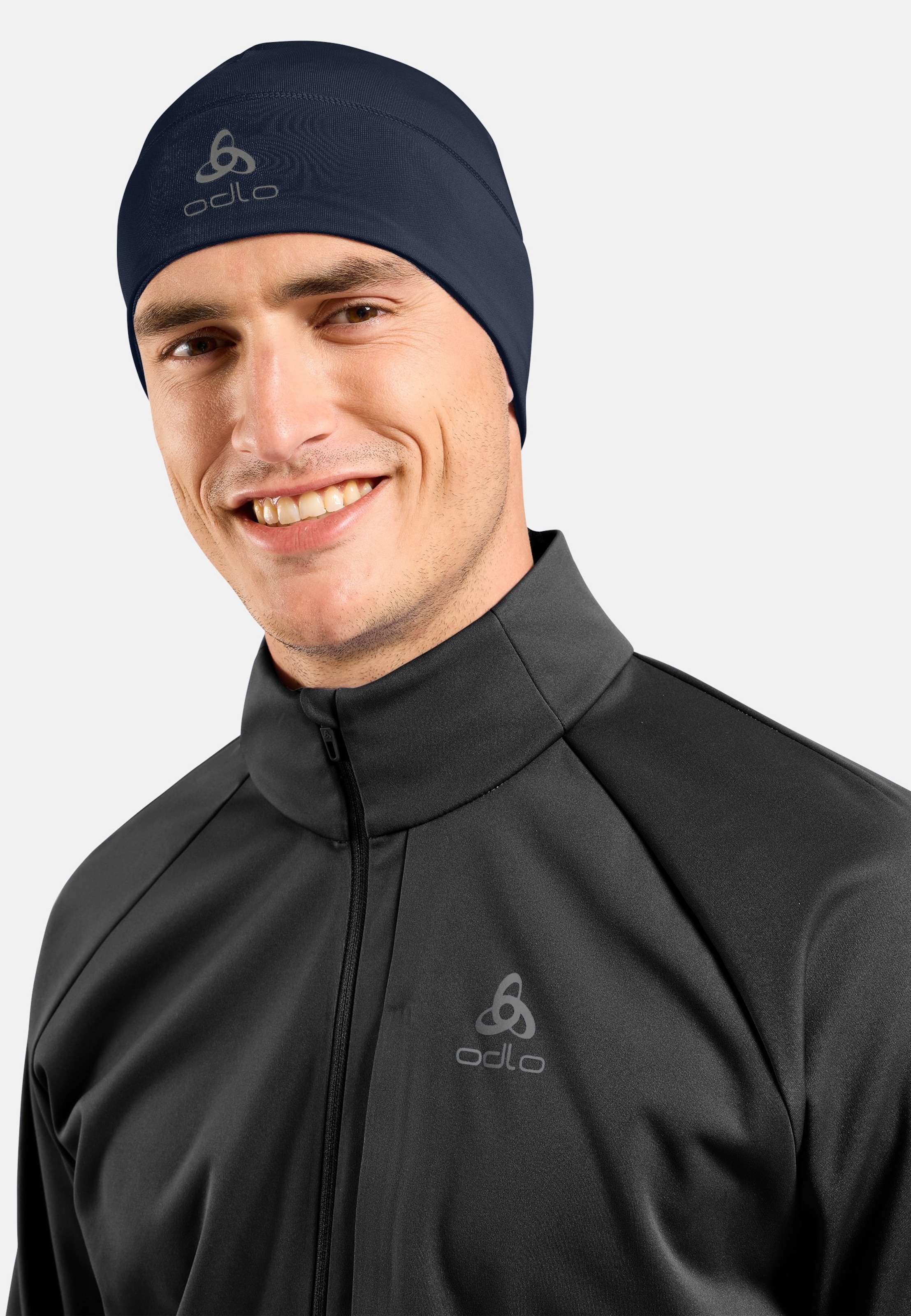 Odlo Polyknit Warm Mütze, OneSize, marineblau