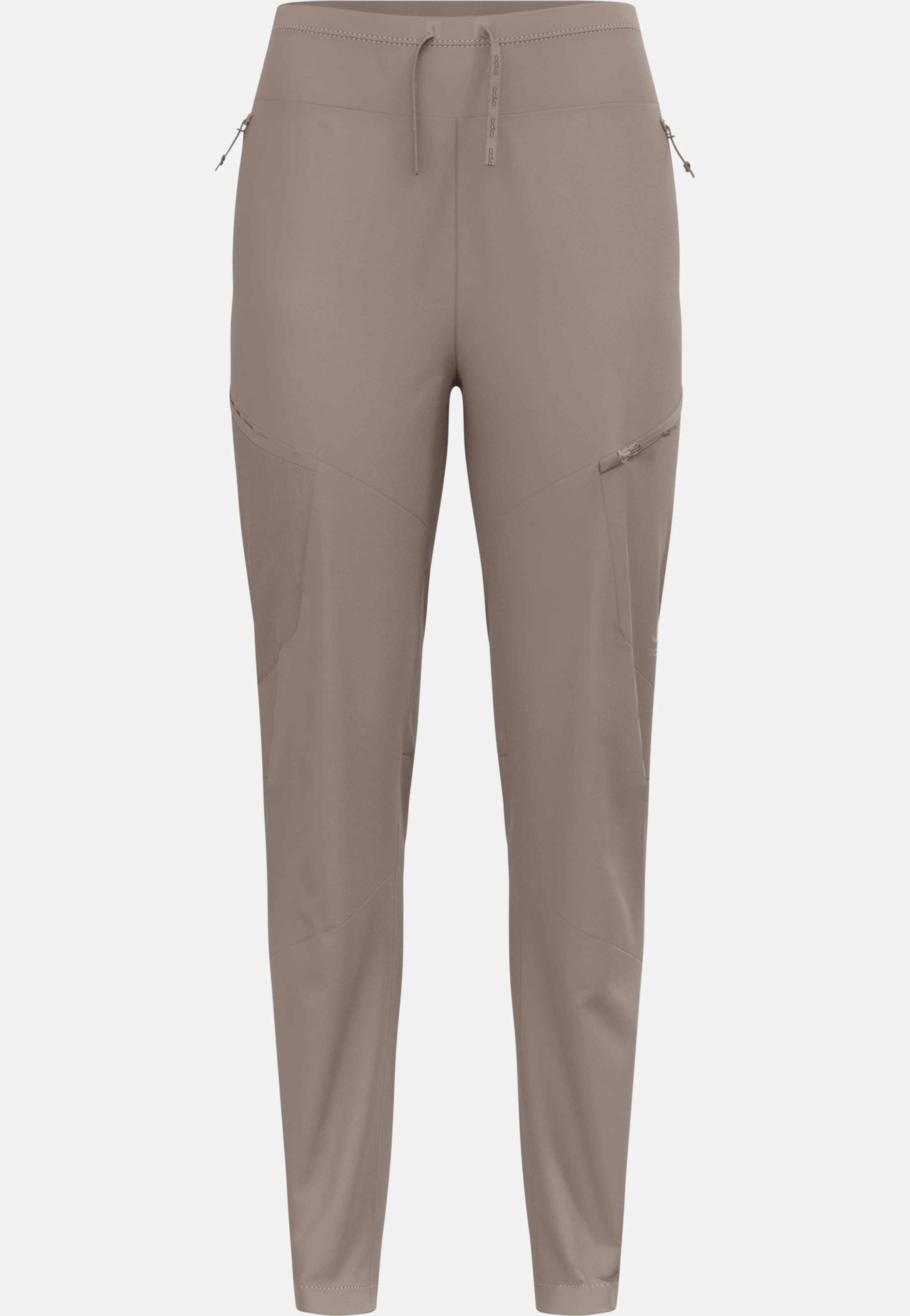 Odlo Winddichte Zeroweight X-Warm Langlaufhose für Damen, XS, beige